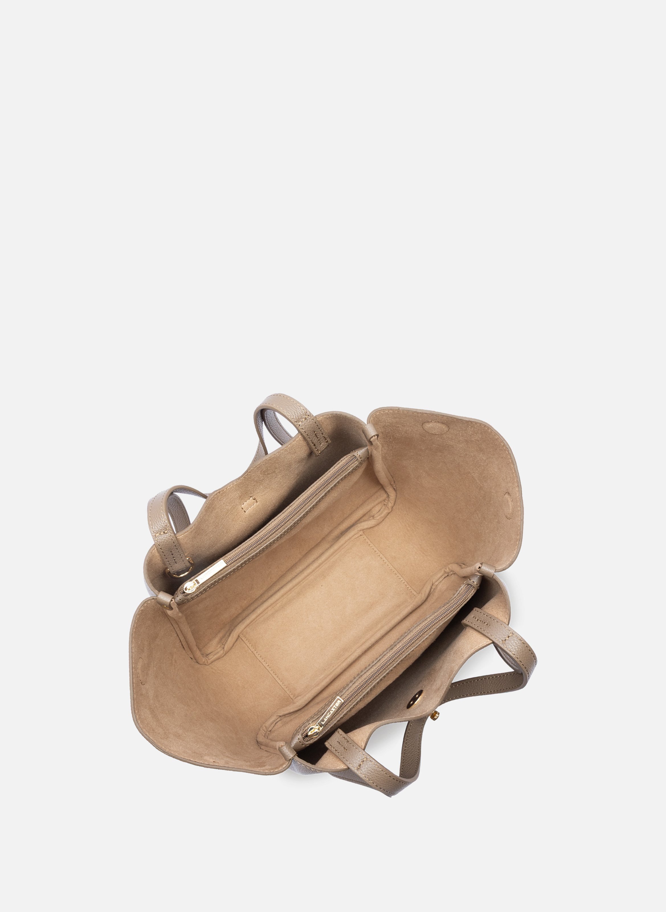 Sac cabas épaule - milano horizon LANCASTER Marron