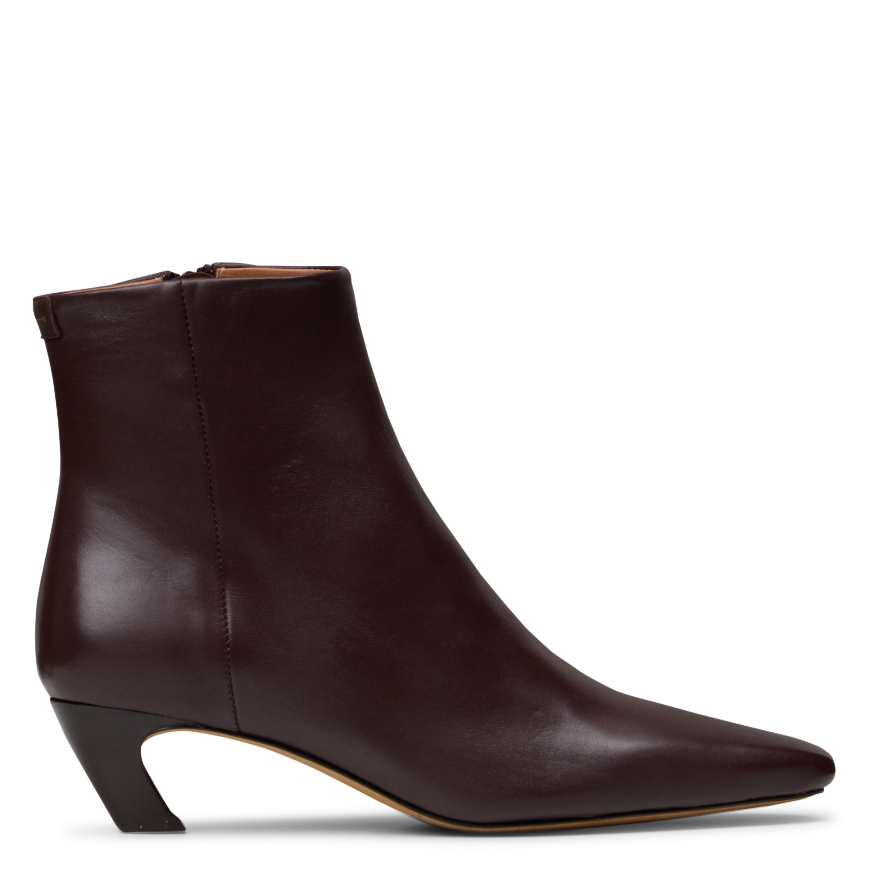 Bottines en cuir helia ANTHOLOGY Marron