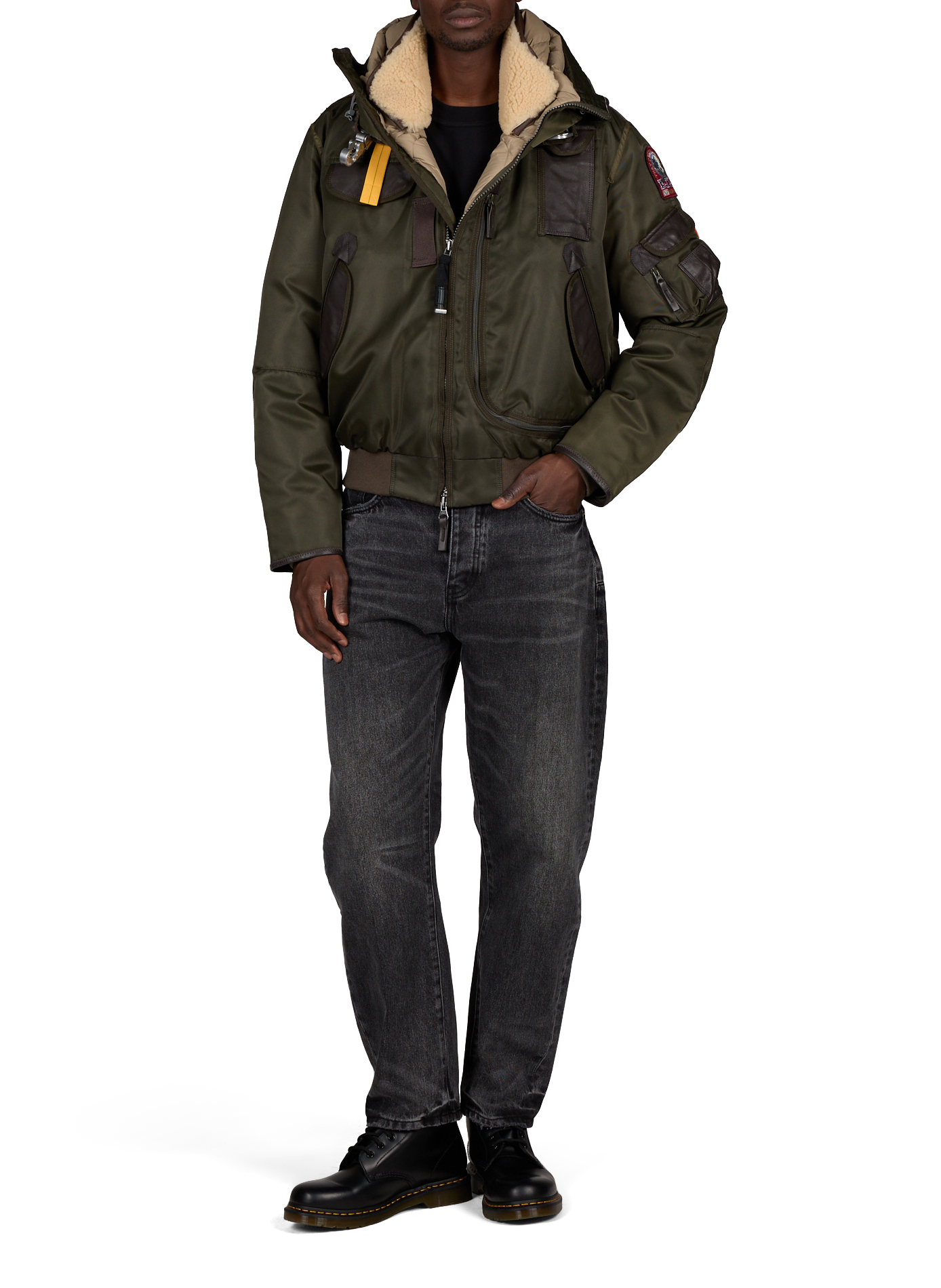 Parka Gobi met capuchon PARAJUMPERS Kaki