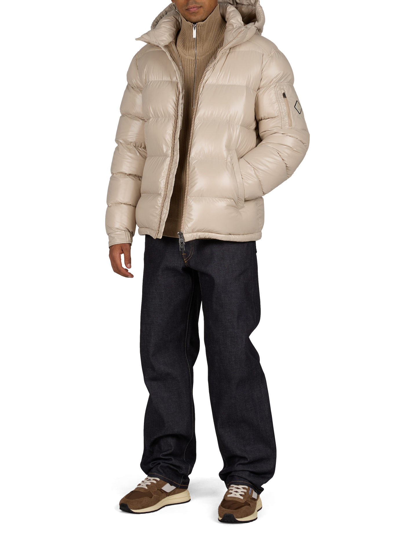 Steppjacke mit Stehkragen HERNO Beige