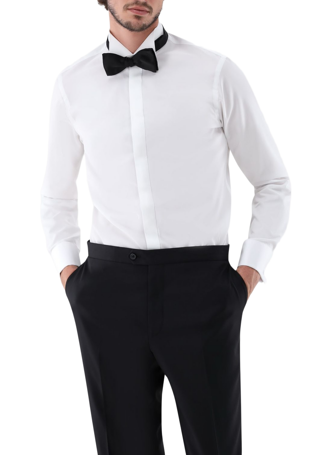 Slim-fit cotton shirt VAN LAACK White
