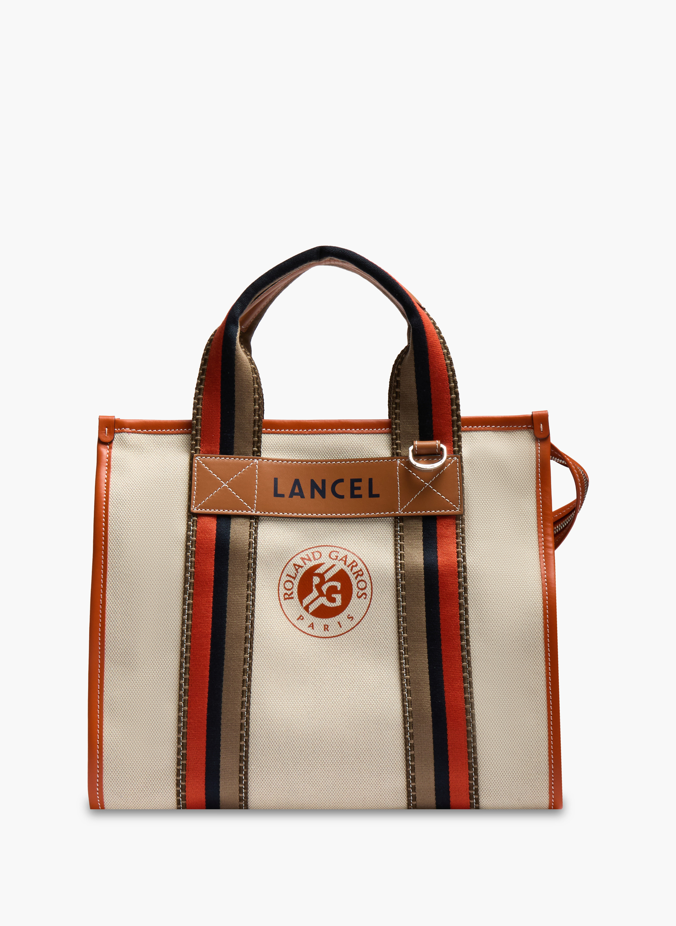 Ritstas Lancel x Roland Garros maat M van katoen LANCEL Beige