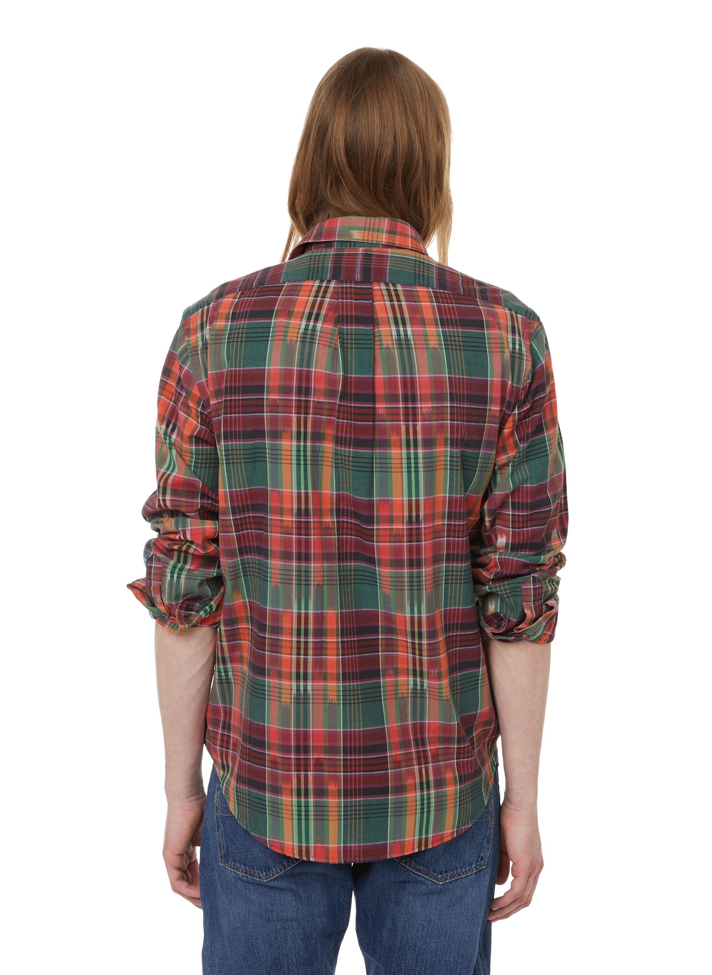 Chemise à carreaux en coton POLO RALPH LAUREN Multicolore