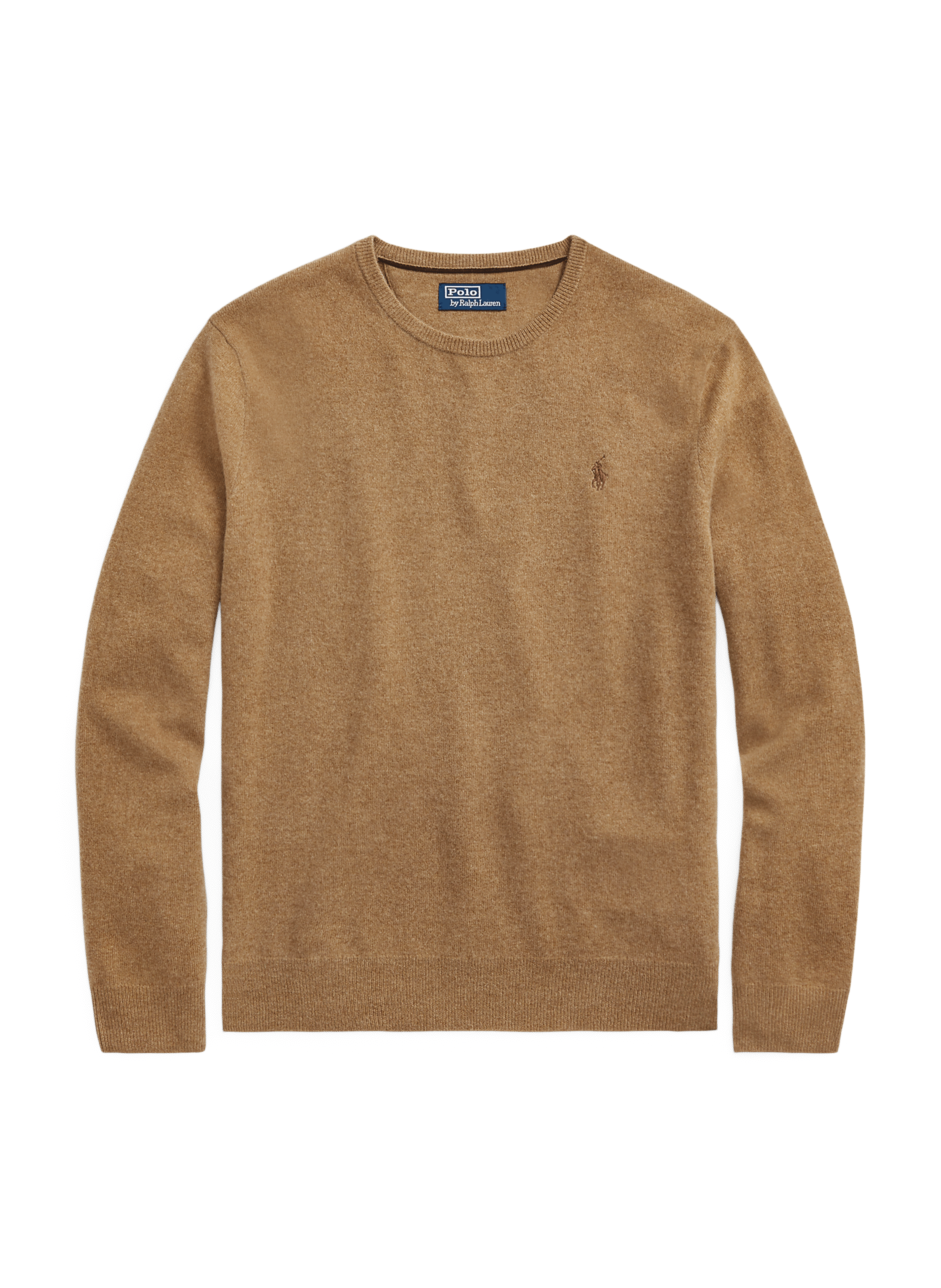 Pull col rond en laine