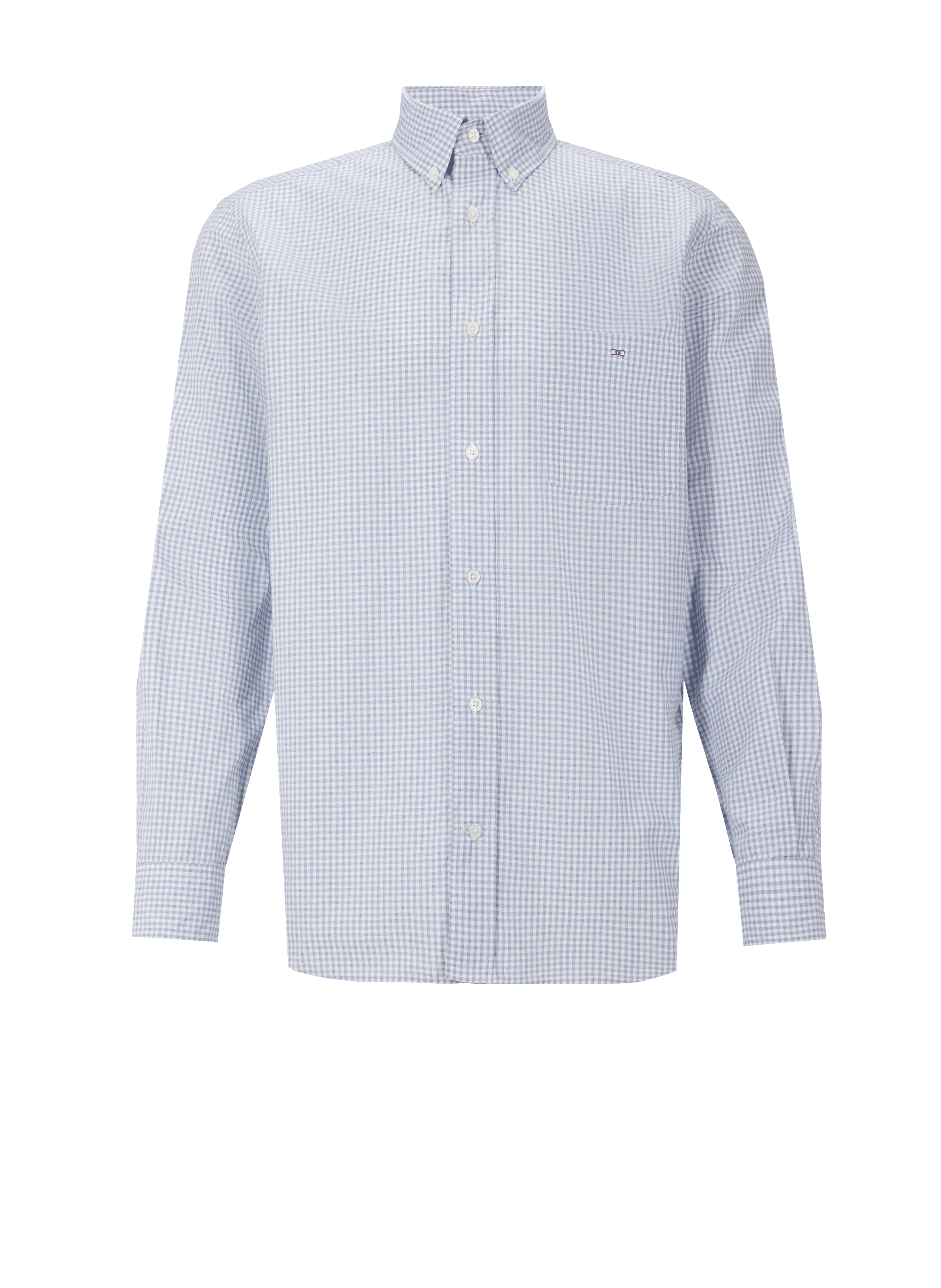 Chemise à carreaux en coton