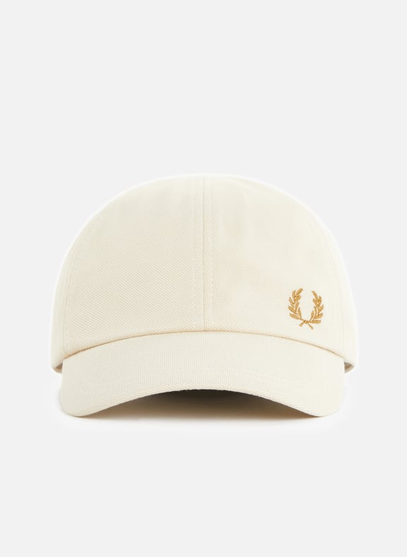 Beige Baseball cap with logo