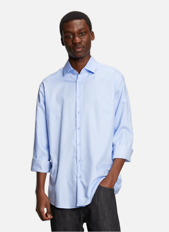 Cotton shirt Blue by SEIDENSTICKER SEIDENSTICKER Cotton shirt Blue