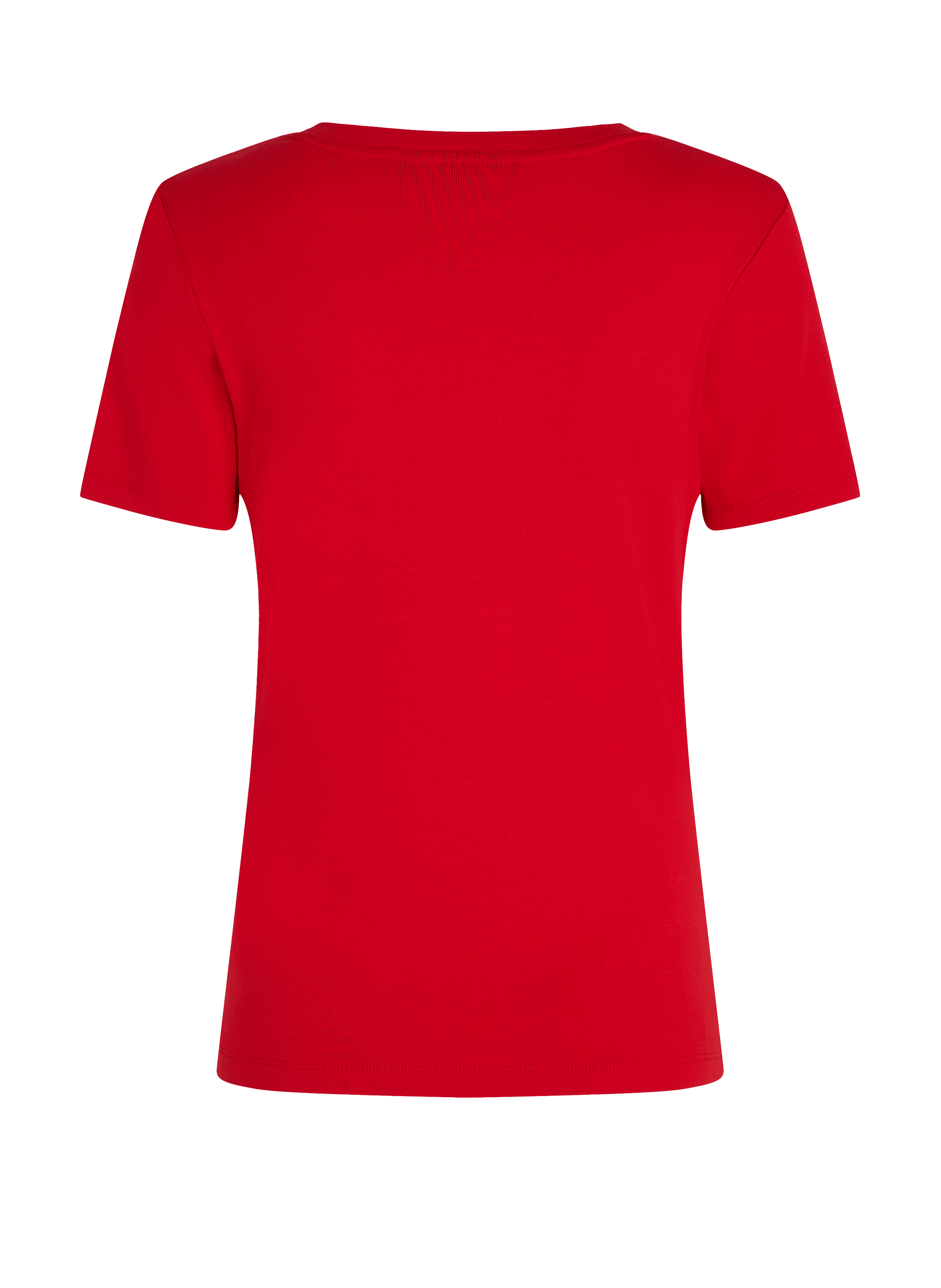 T-shirt en coton | Rouge TOMMY HILFIGER Femme