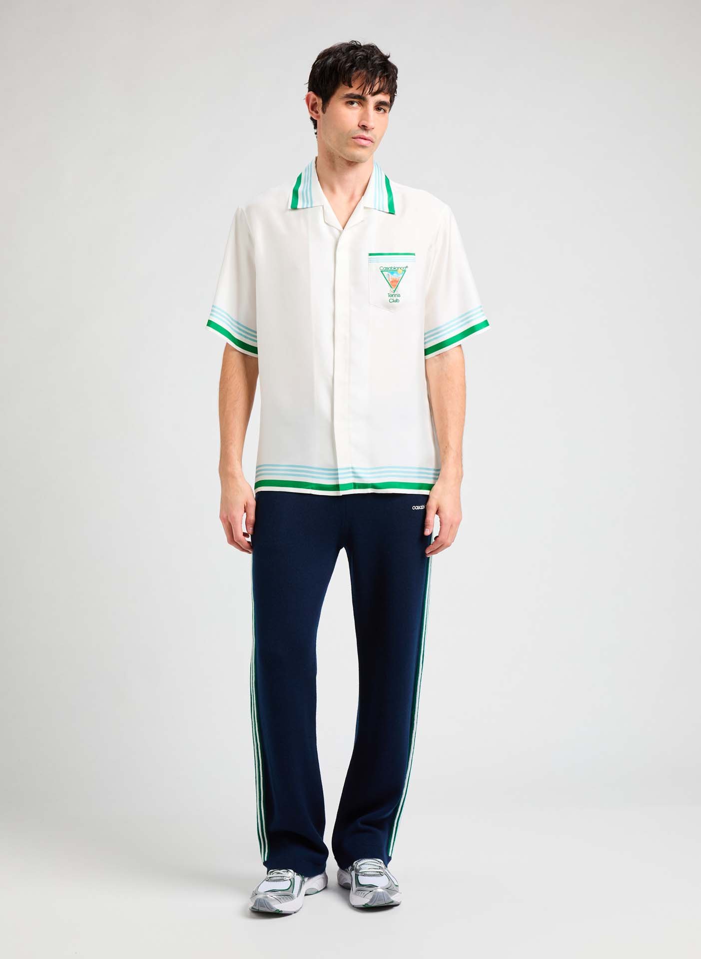Metaphysical Tennis Shirt CASABLANCA PARIS White