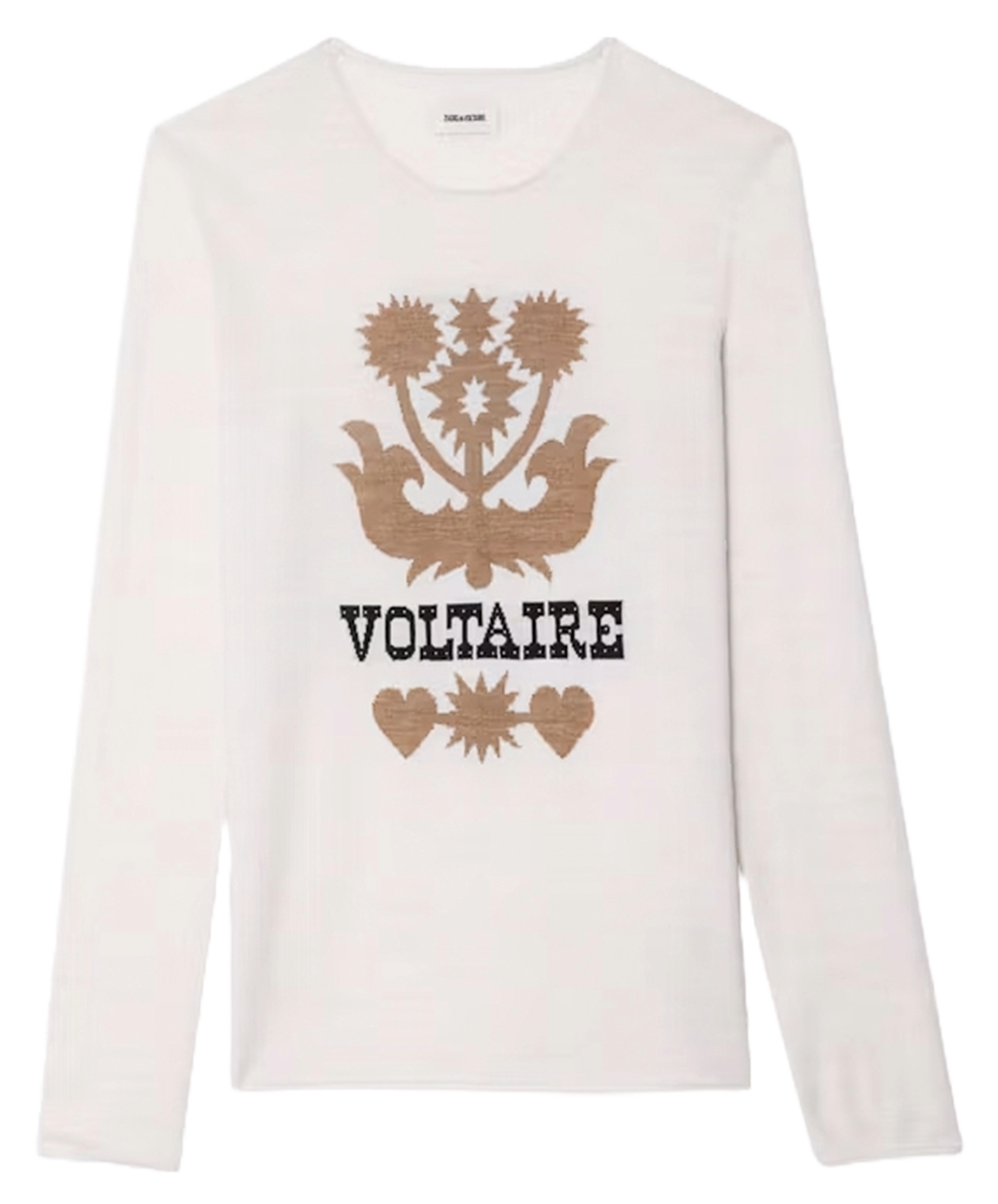 Pull droit en laine teissa ZADIG&VOLTAIRE Blanc
