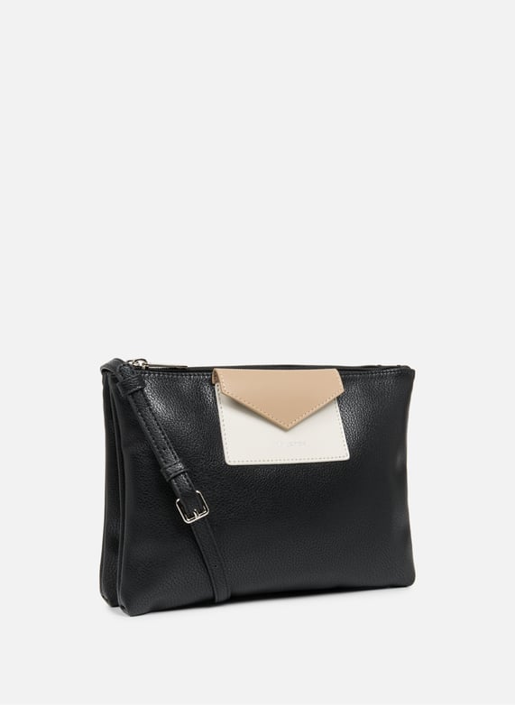 Double clutch - Maya KBA | Black by LANCASTER Double clutch - Maya KBA Black