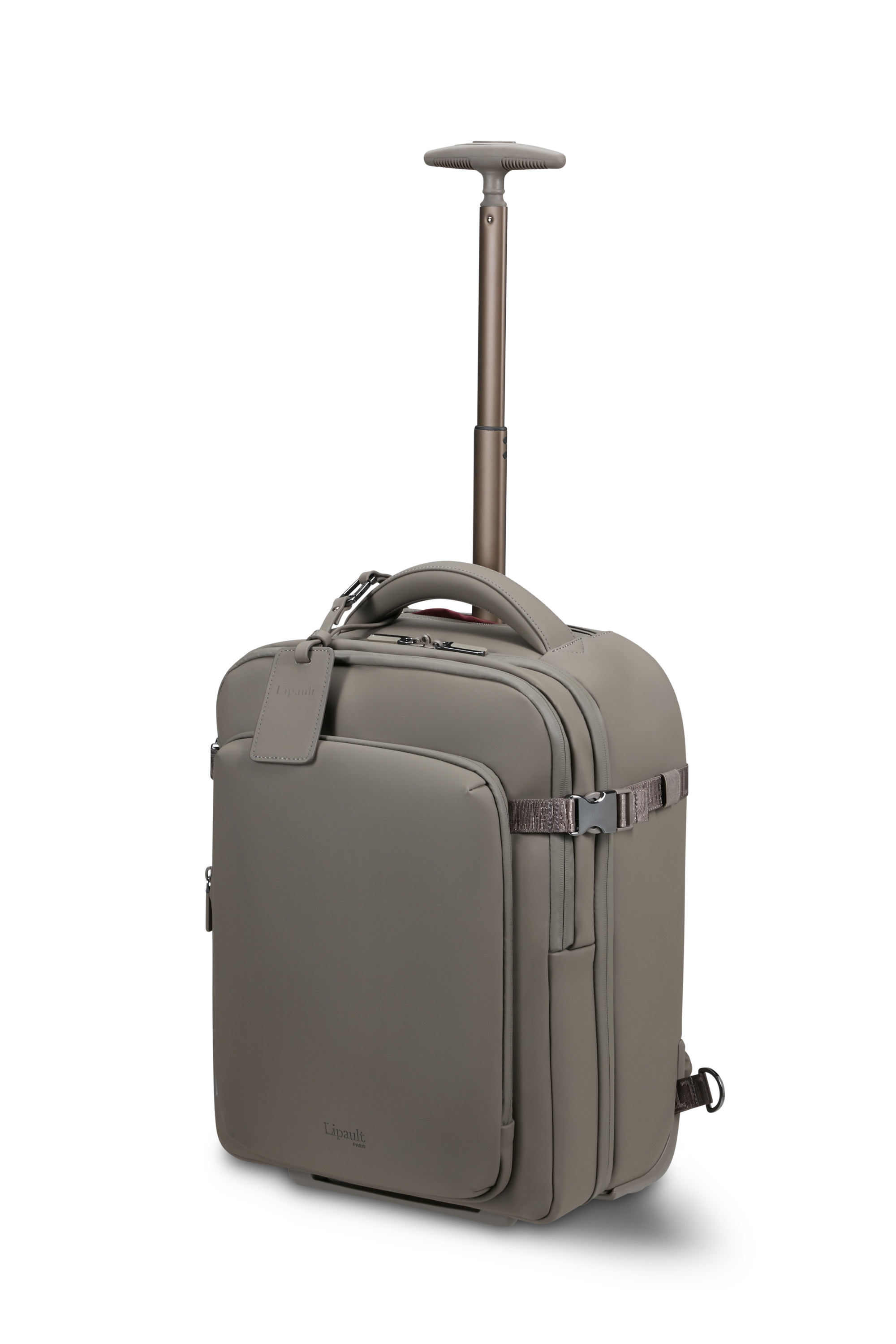 Lost in berlin sac à dos à roues taille s LIPAULT PARIS Gris