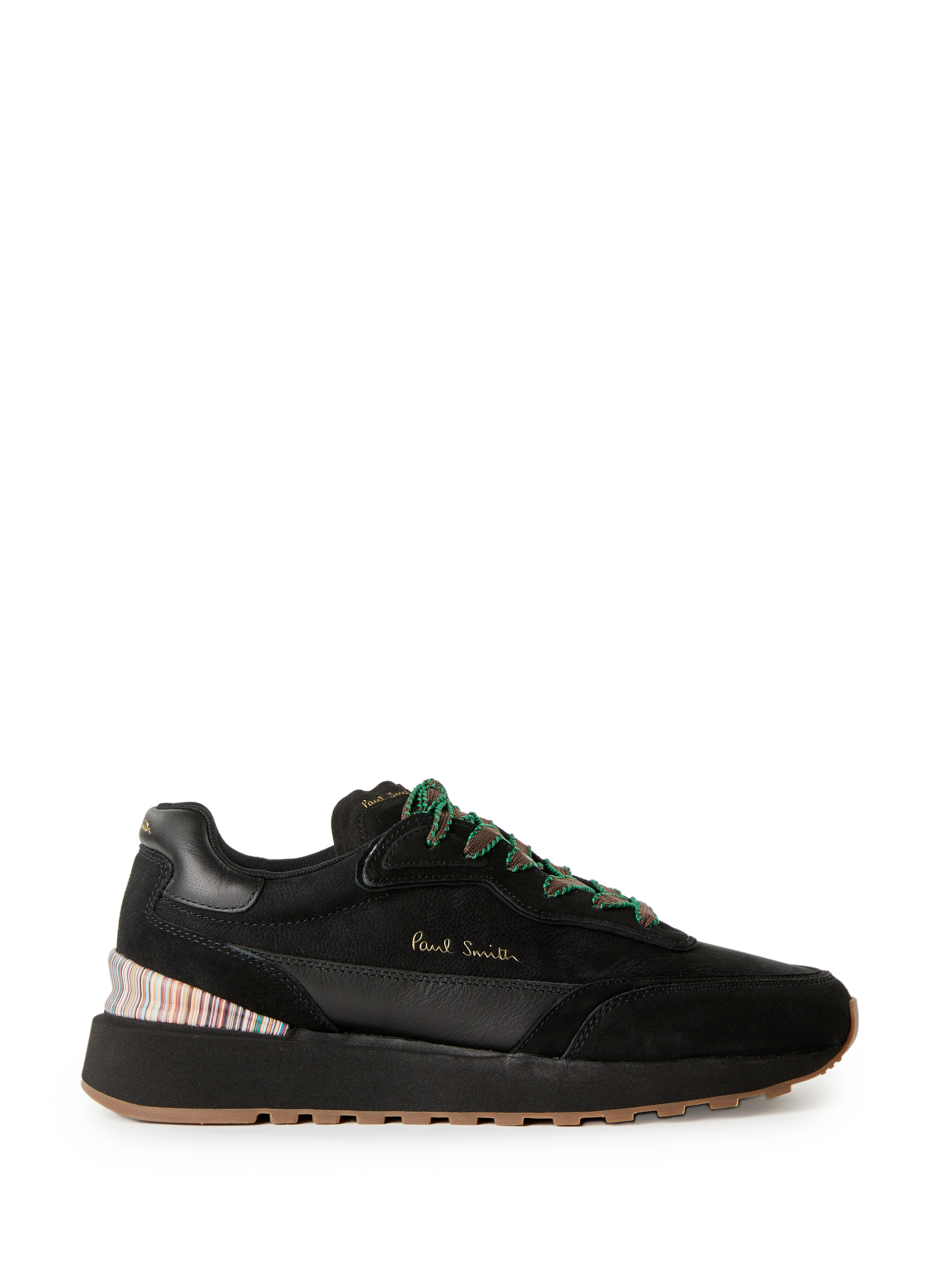 PAUL SMITH Baskets Aston en cuir Noir