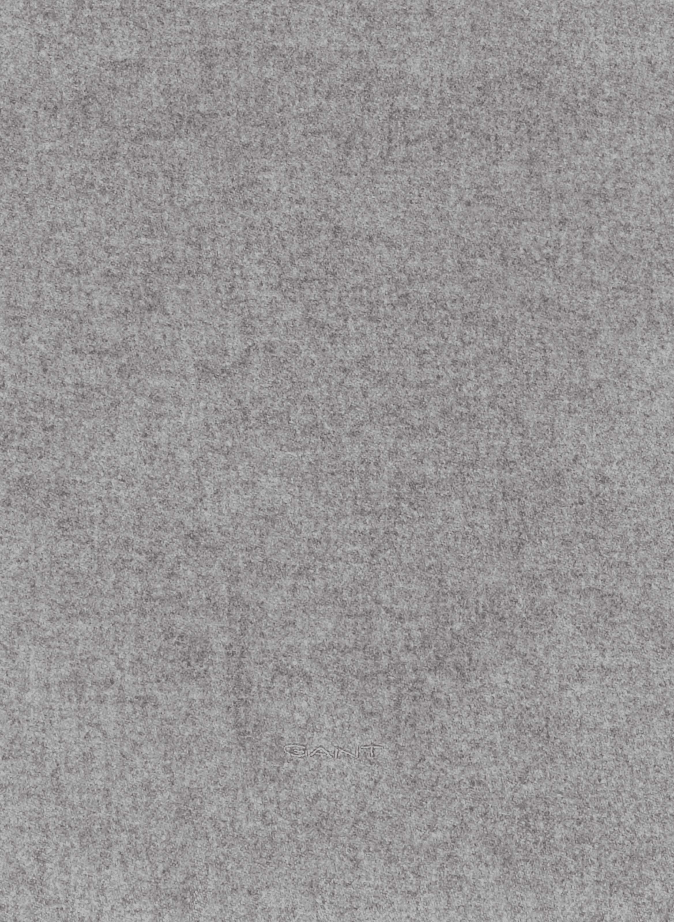 Fringed wool scarf GANT Grey