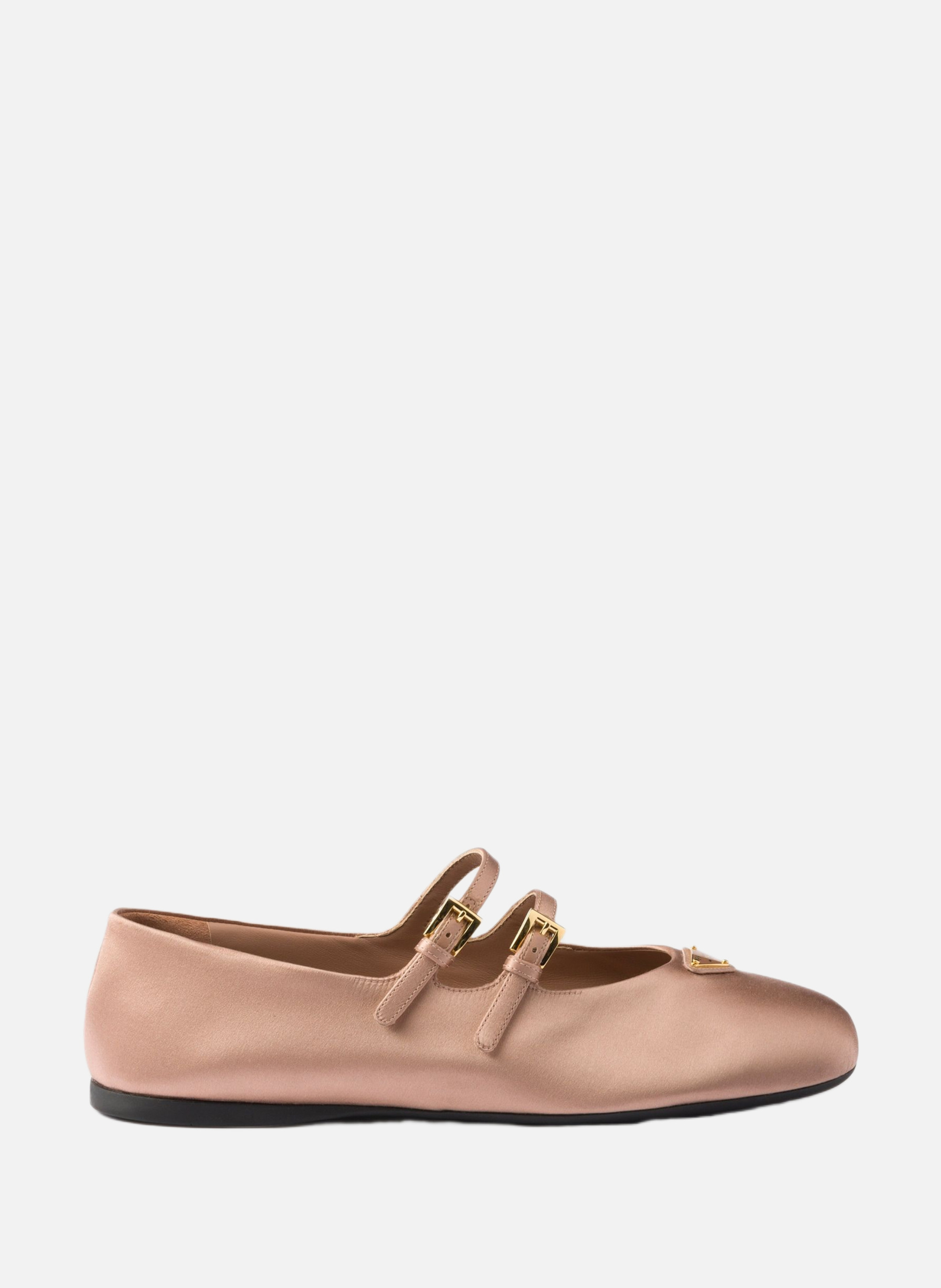 Ballerines en satin PRADA Rose