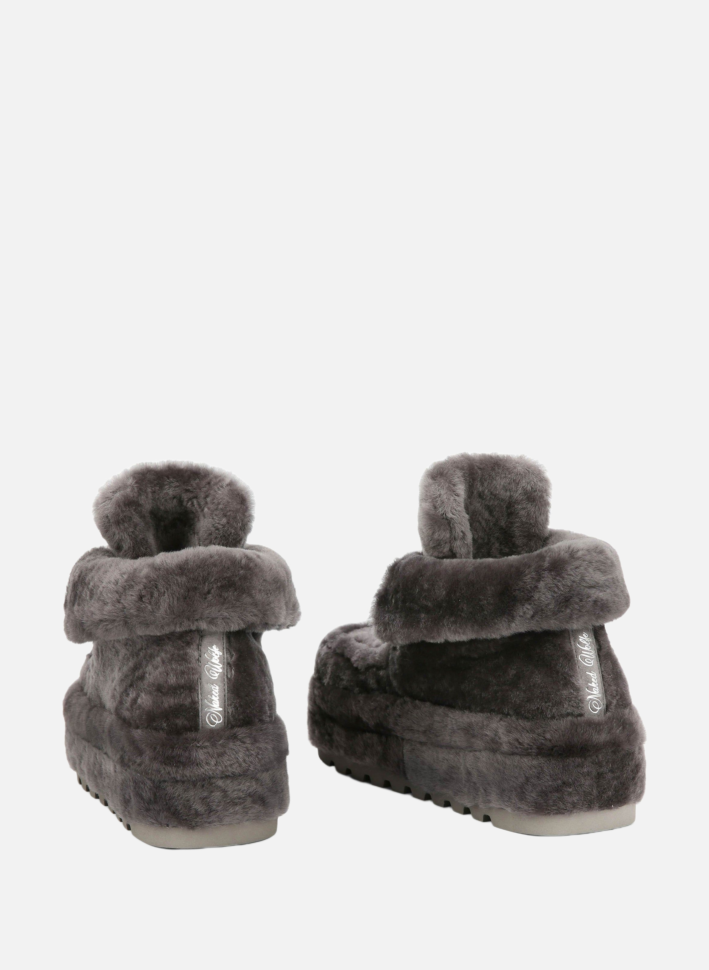 Bottes bambi NAKED WOLFE Gris