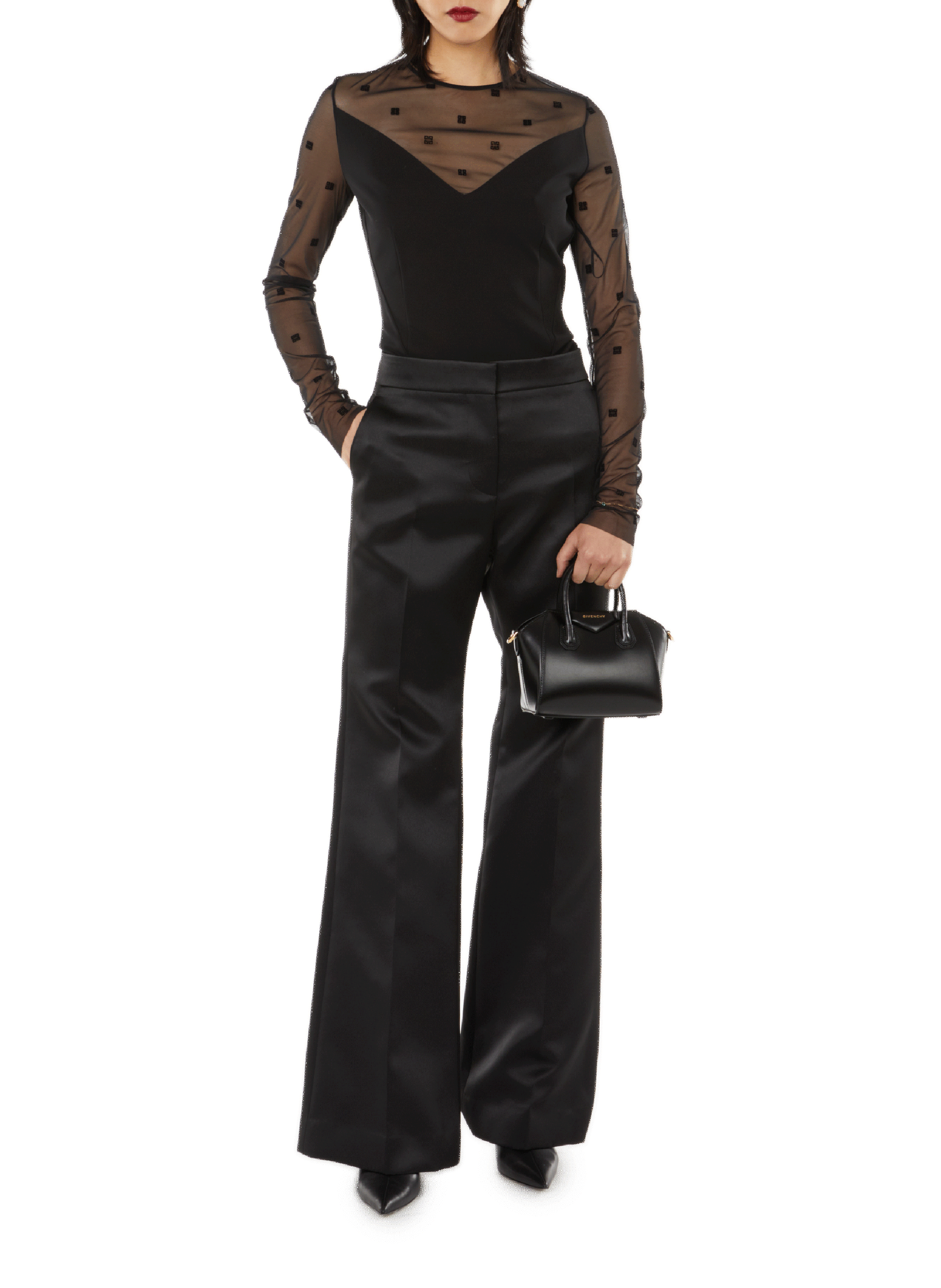 Pantalon flare  GIVENCHY Noir