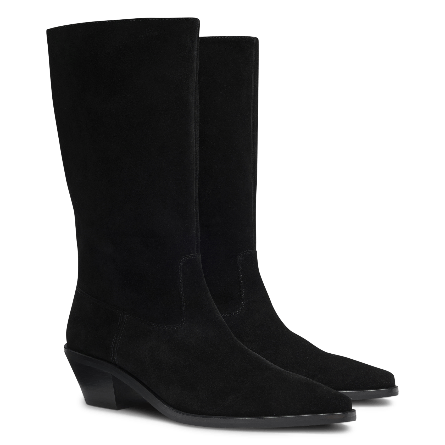 Bottines en cuir BOSS Noir