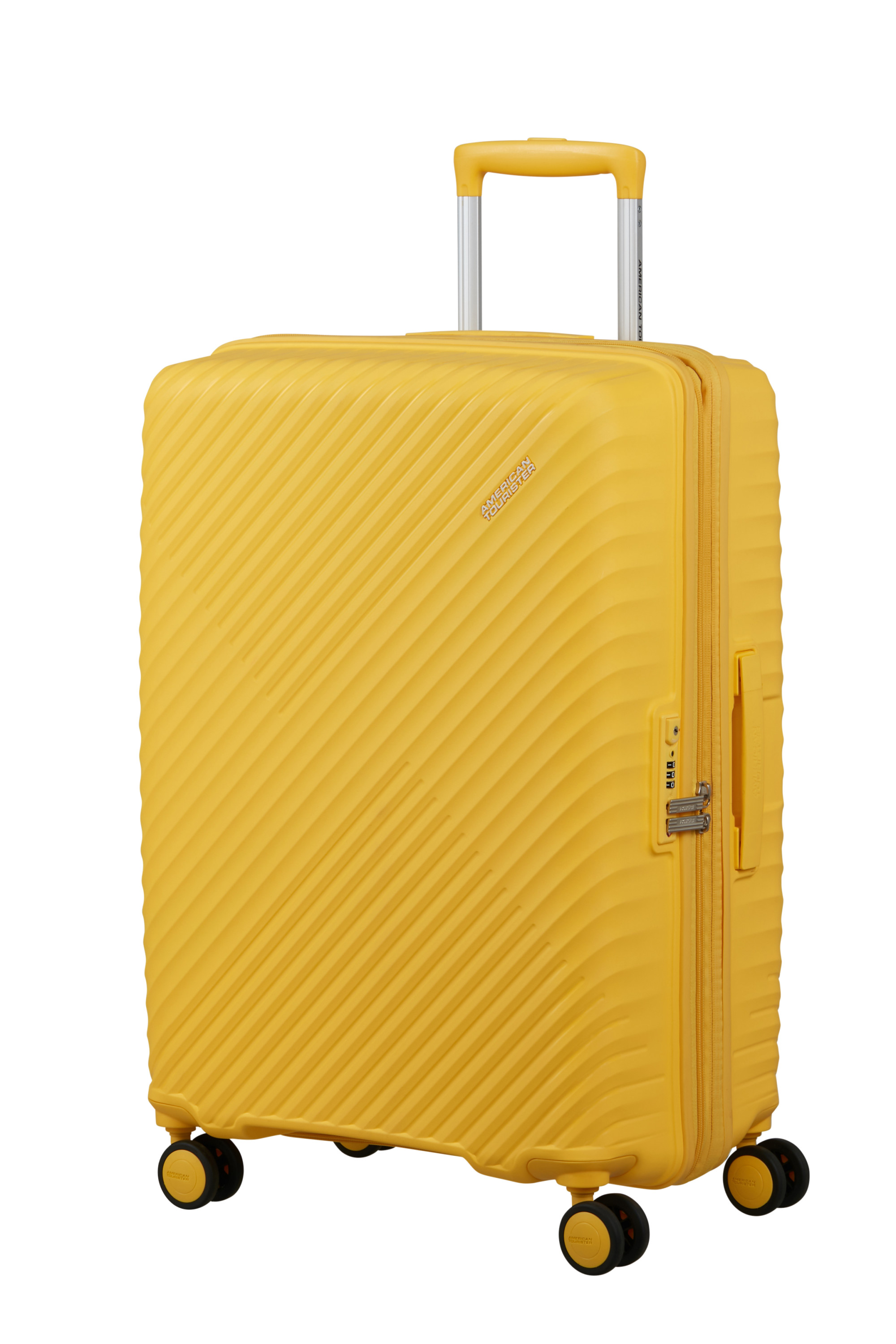 Diablast valise 4 roues taille m AMERICAN TOURISTER Jaune