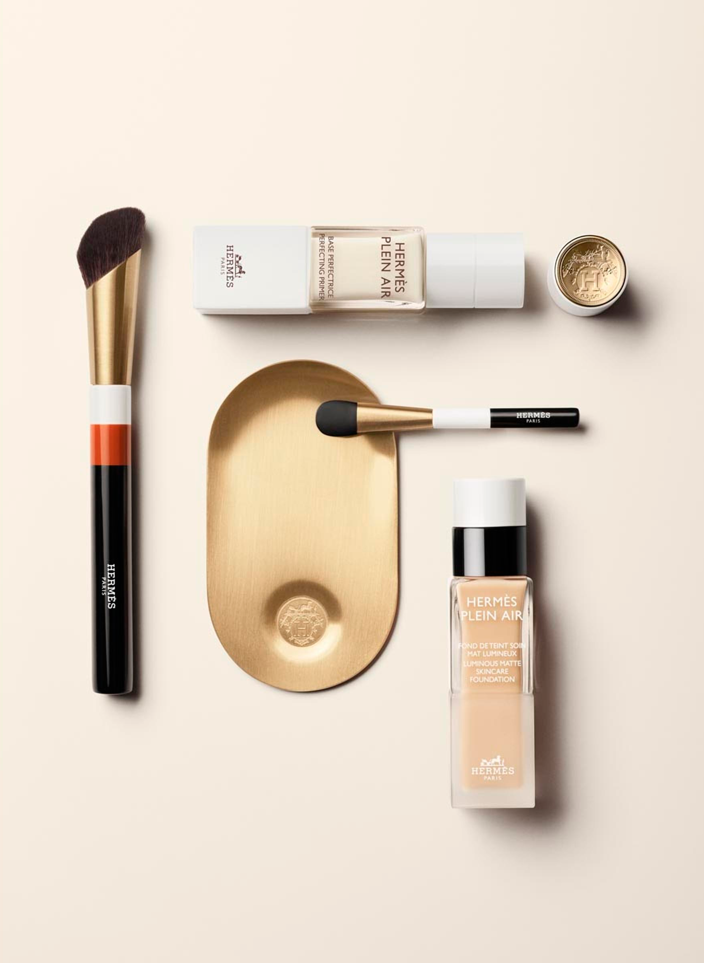 Hermès Plein Air - Matte luminous foundation care HERMÈS 41n cajou