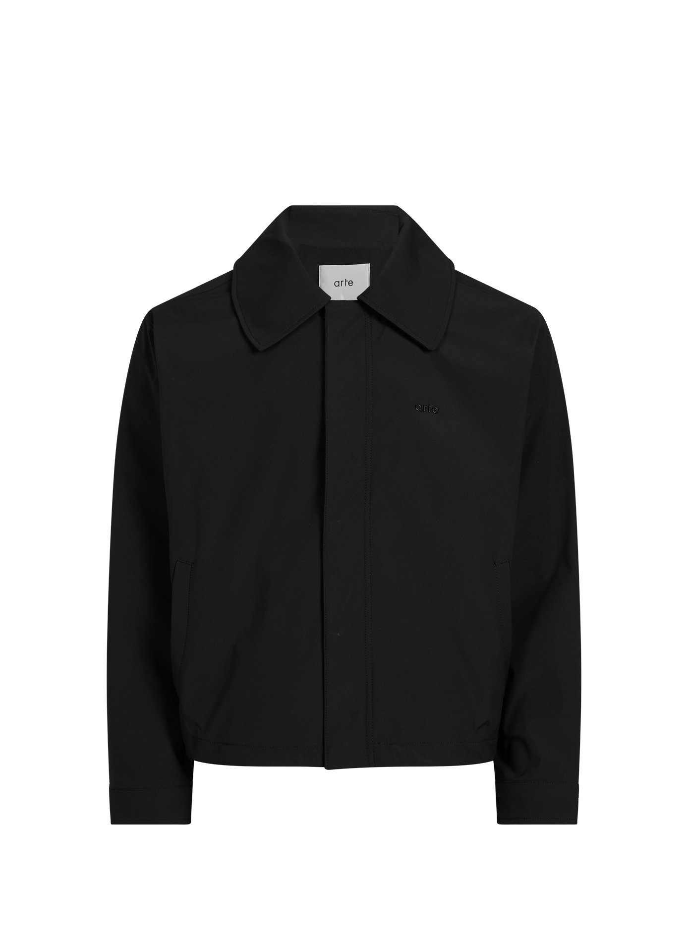 Veste droite col classique ARTE ANTWERP Noir