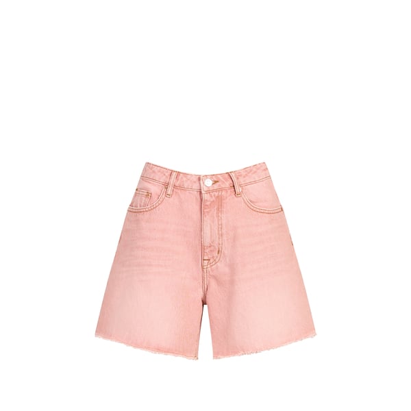 Short bords effilochés en coton Short bords effilochés en coton