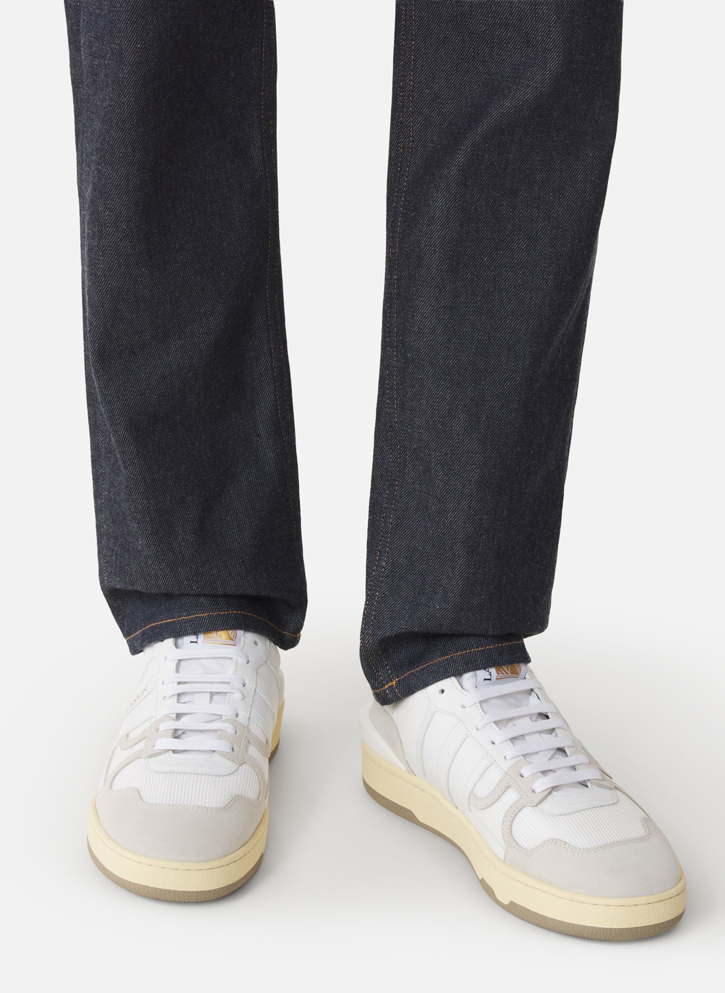 Sneakers clay en mesh LANVIN Blanc