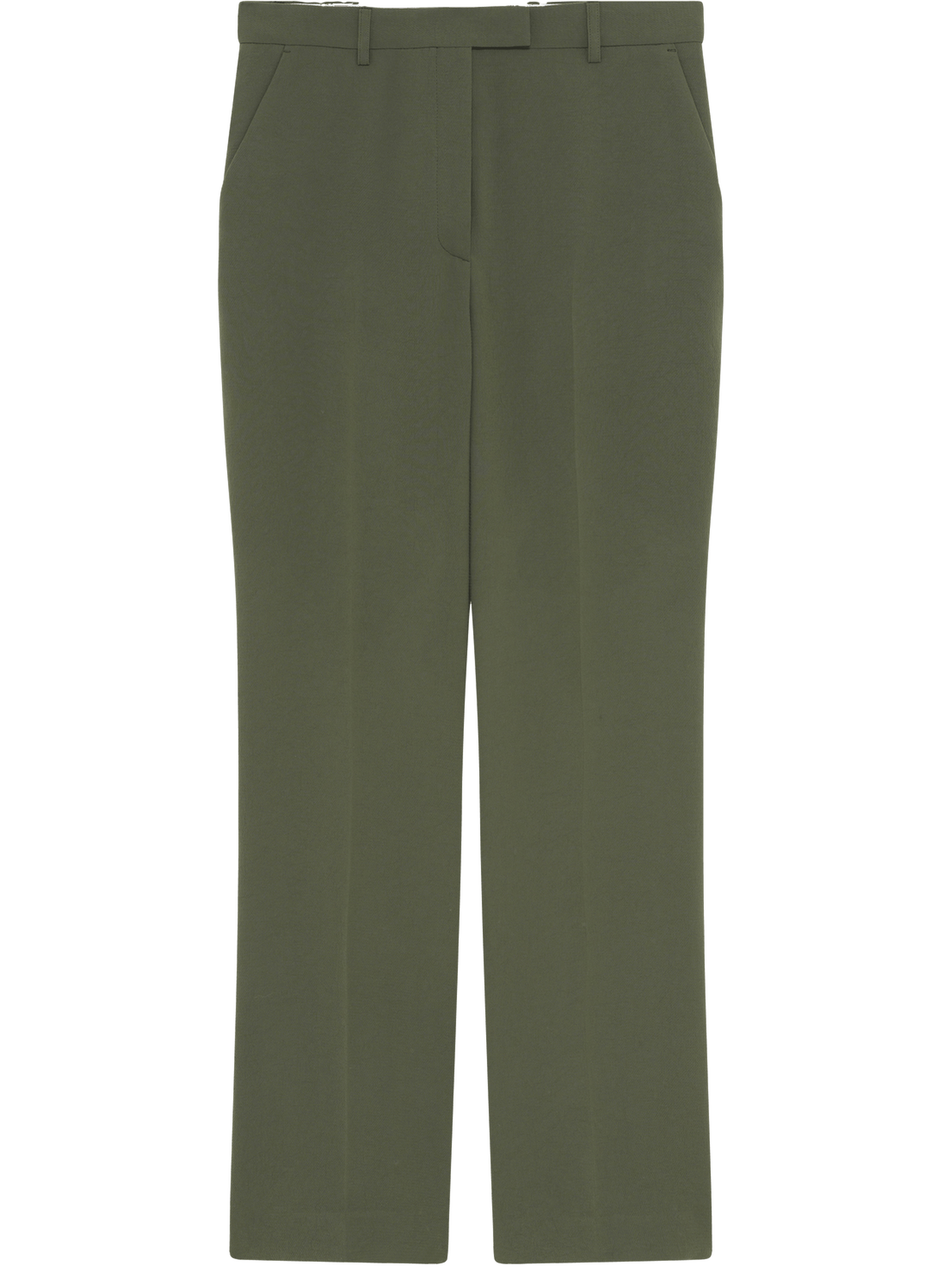 Pantalon droit fluide de tailleur - bettyna Vert