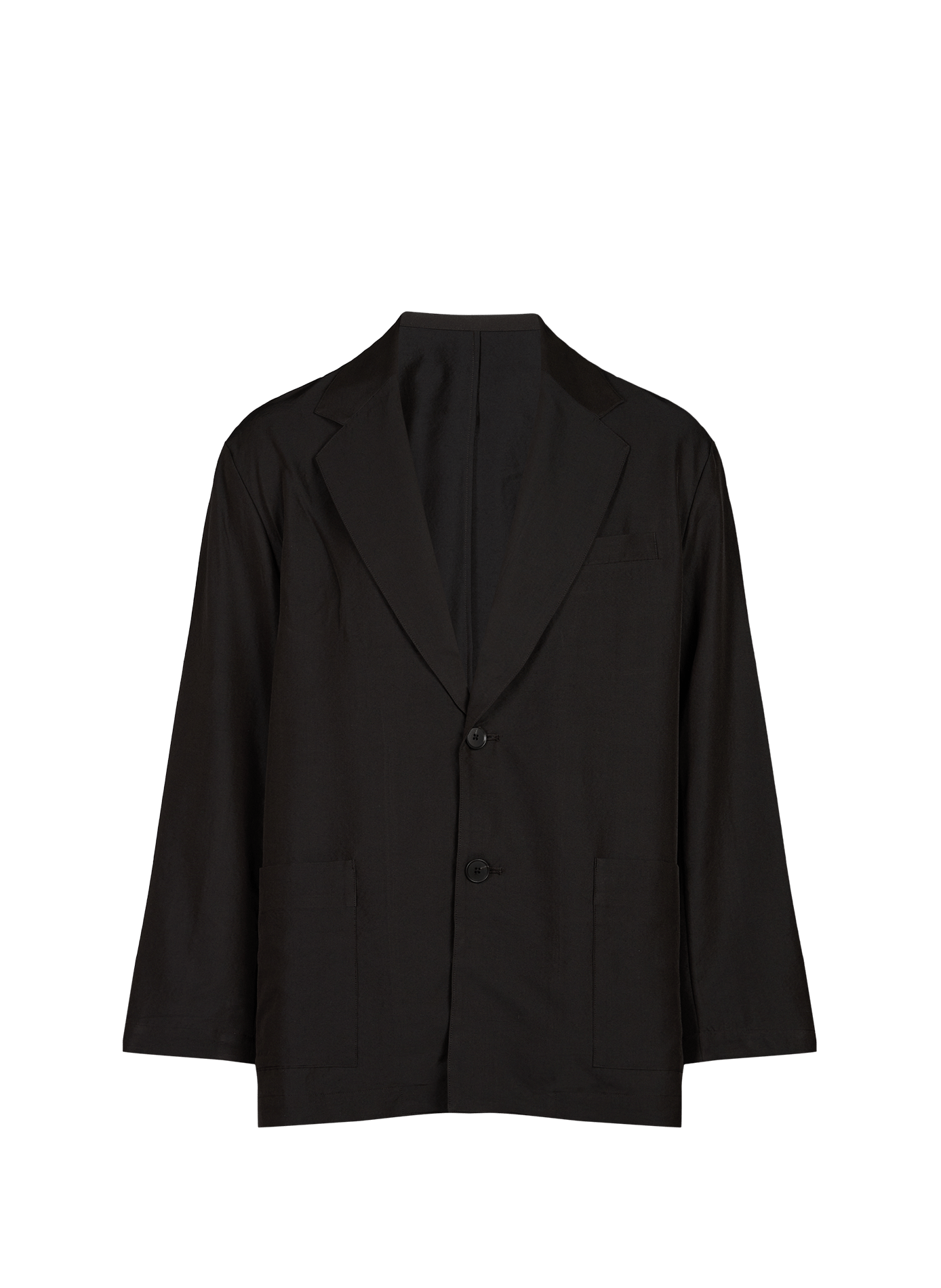 Wool and silk blazer SSSTEIN Black
