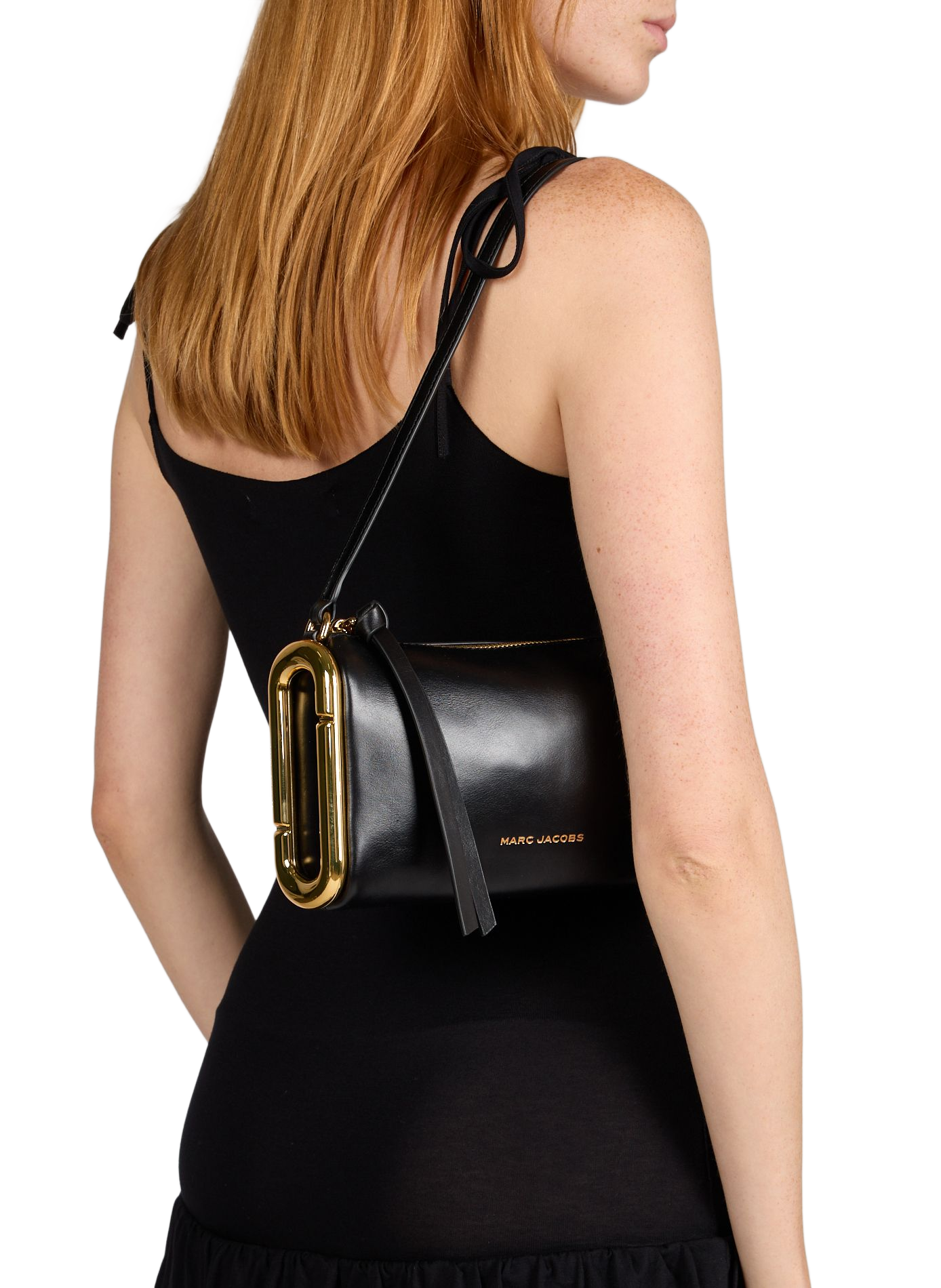 Bolso de hombro the Scene small de cuero MARC JACOBS Negro
