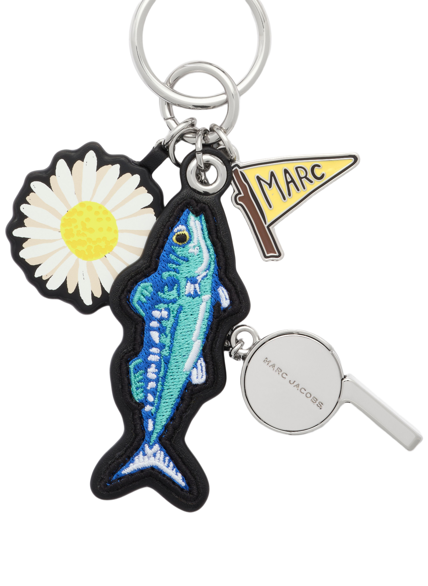 Bijou de sac Camp Whistle Cluster MARC JACOBS Argent
