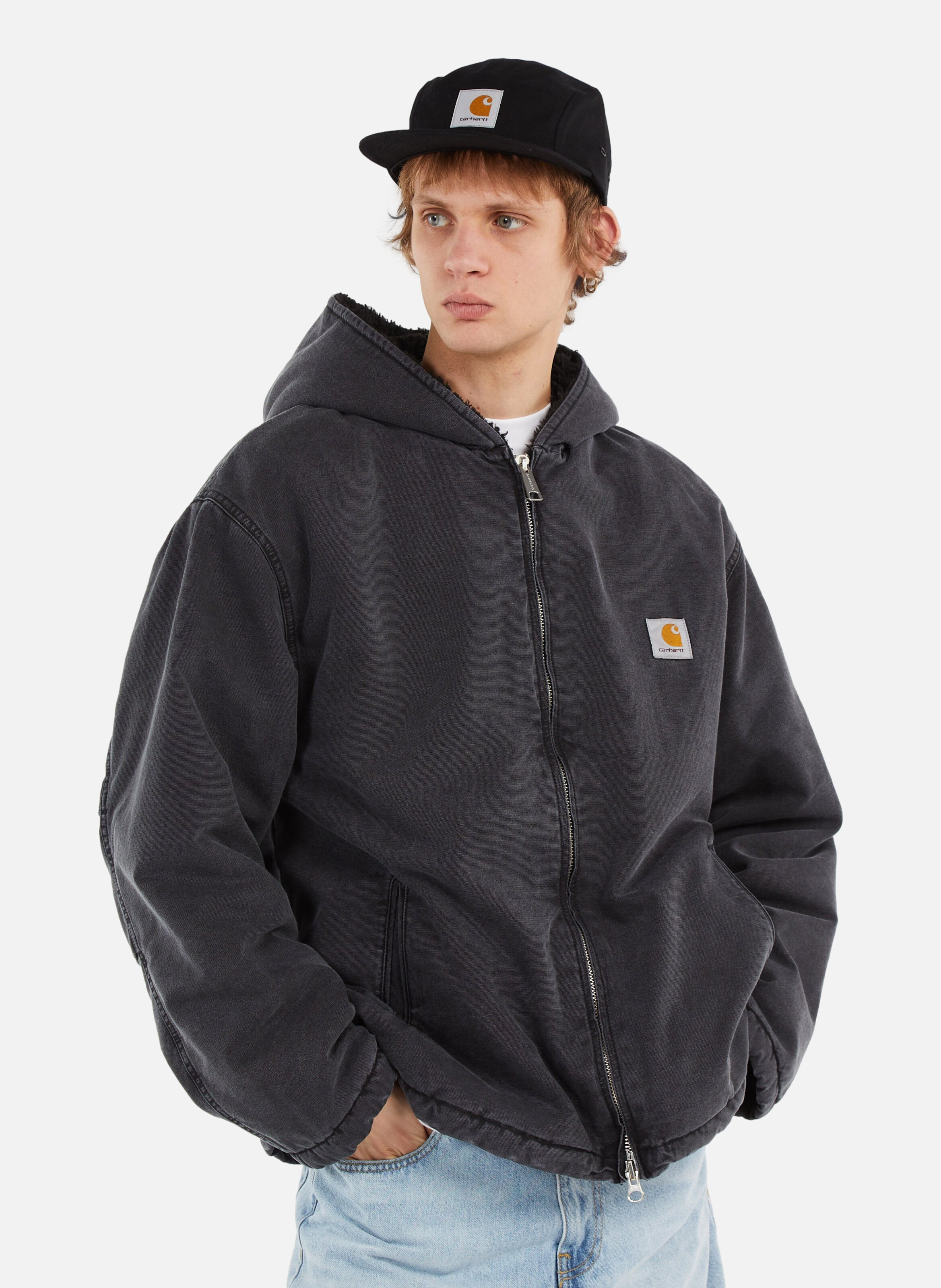 Veste à capuche mitch jacket CARHARTT WIP Noir