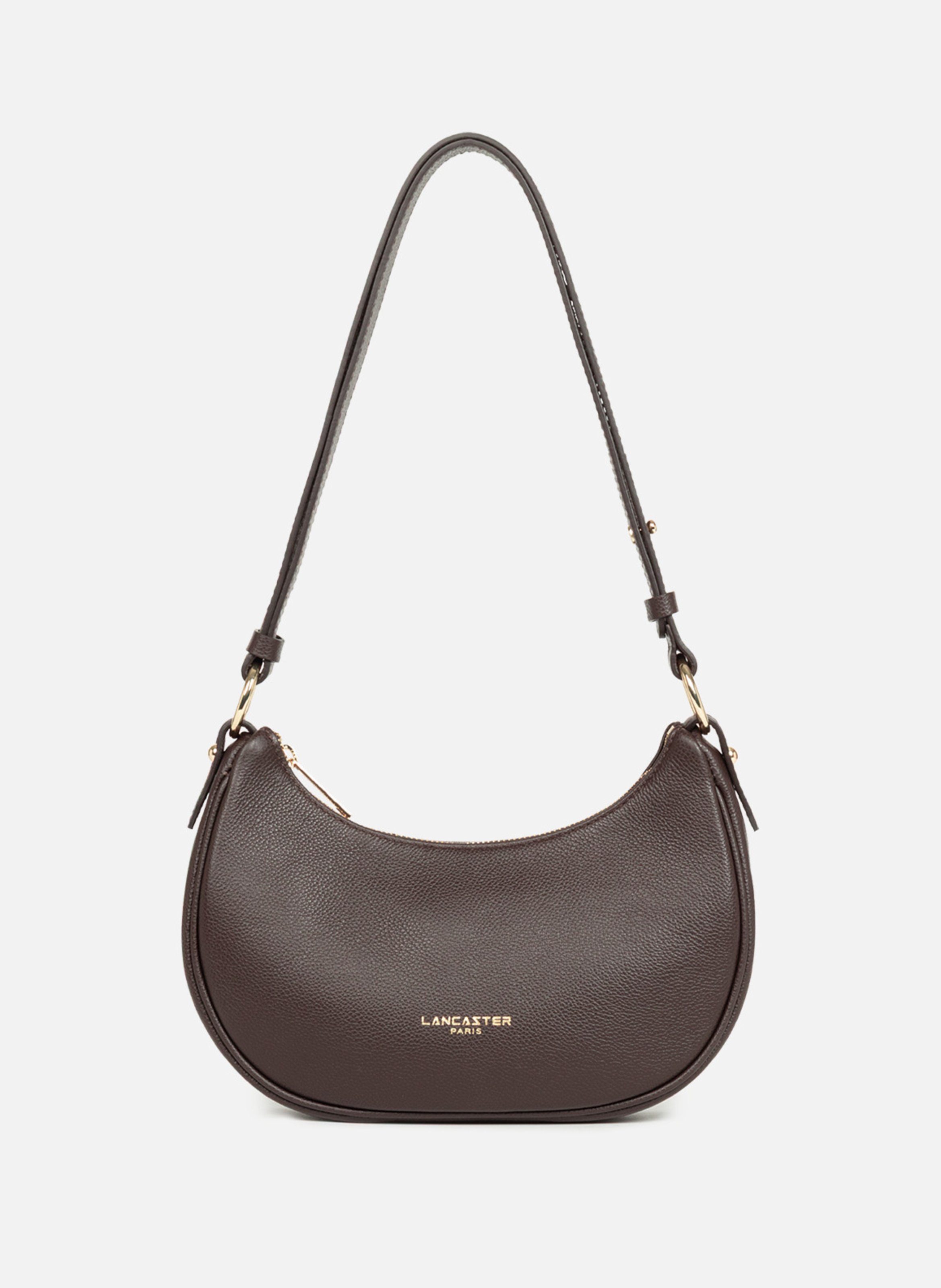 Petit sac besace - milano aria LANCASTER Marron