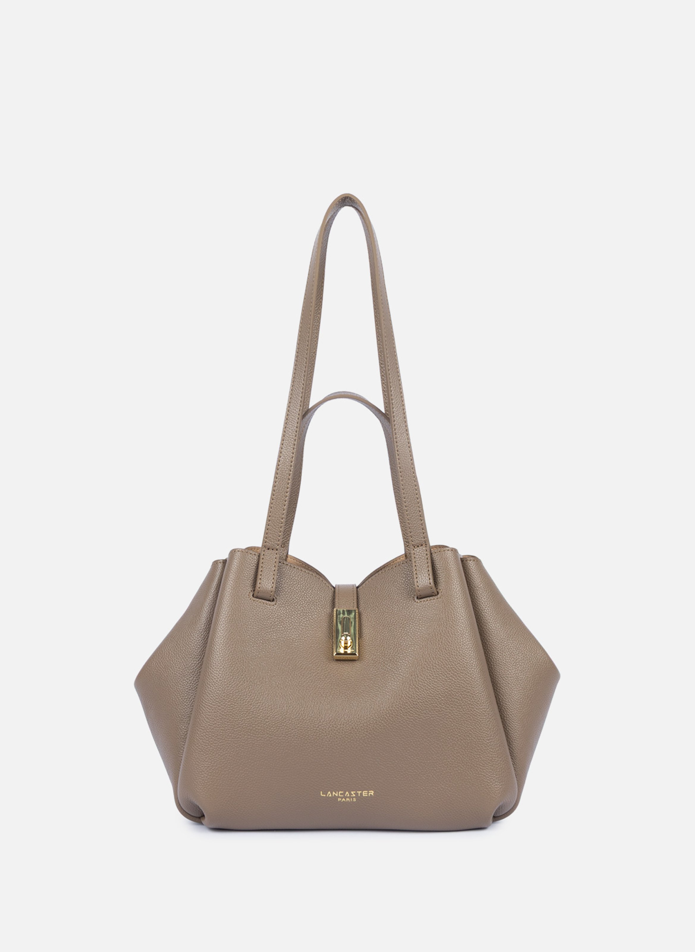 Sac cabas épaule - milano horizon LANCASTER Marron