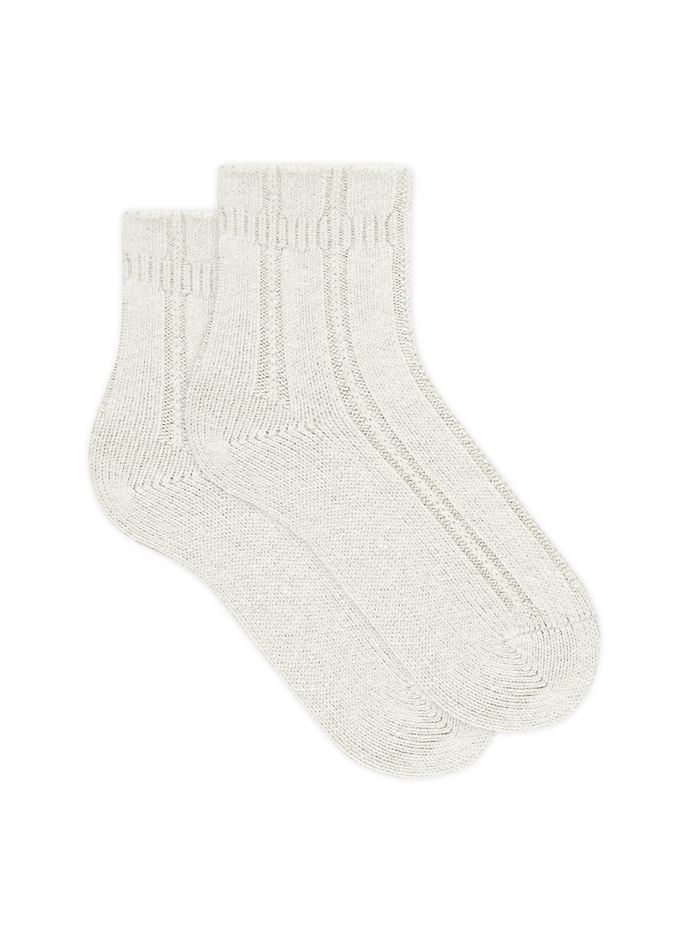 Knit socks FALKE Beige