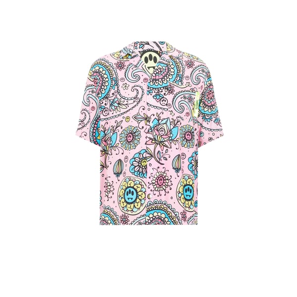 Chemise bowling à imprimé