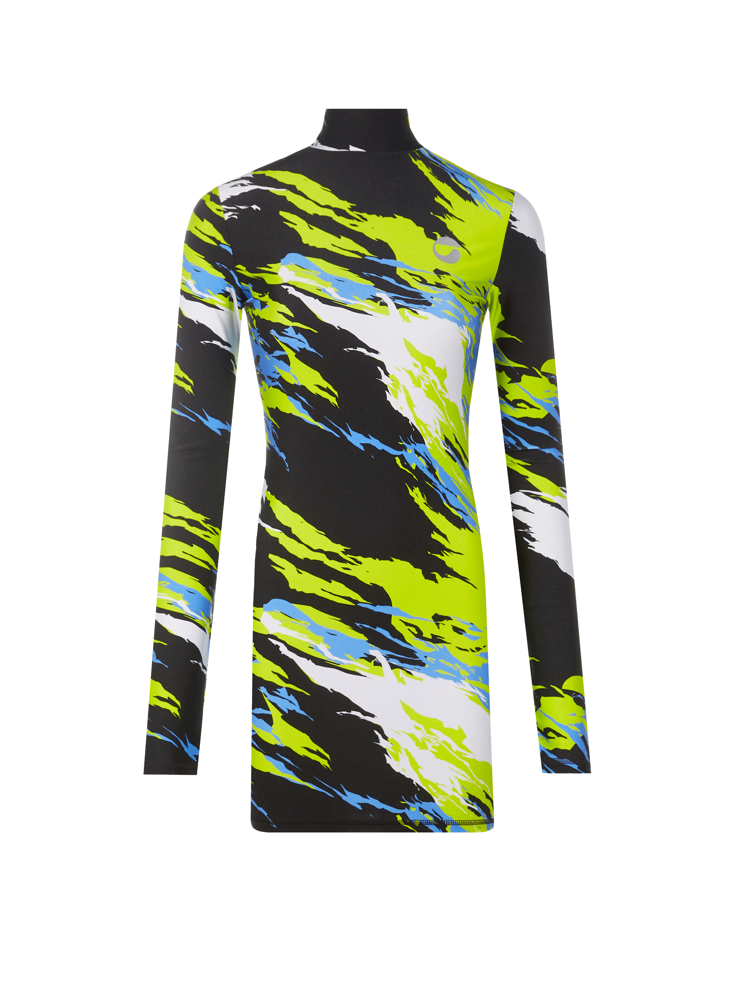 Robe courte High Neck