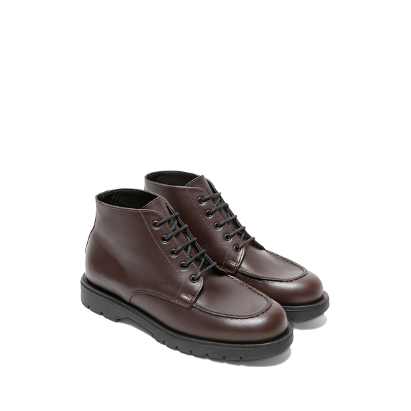 Kleman Leather Ankle Boots In Brown