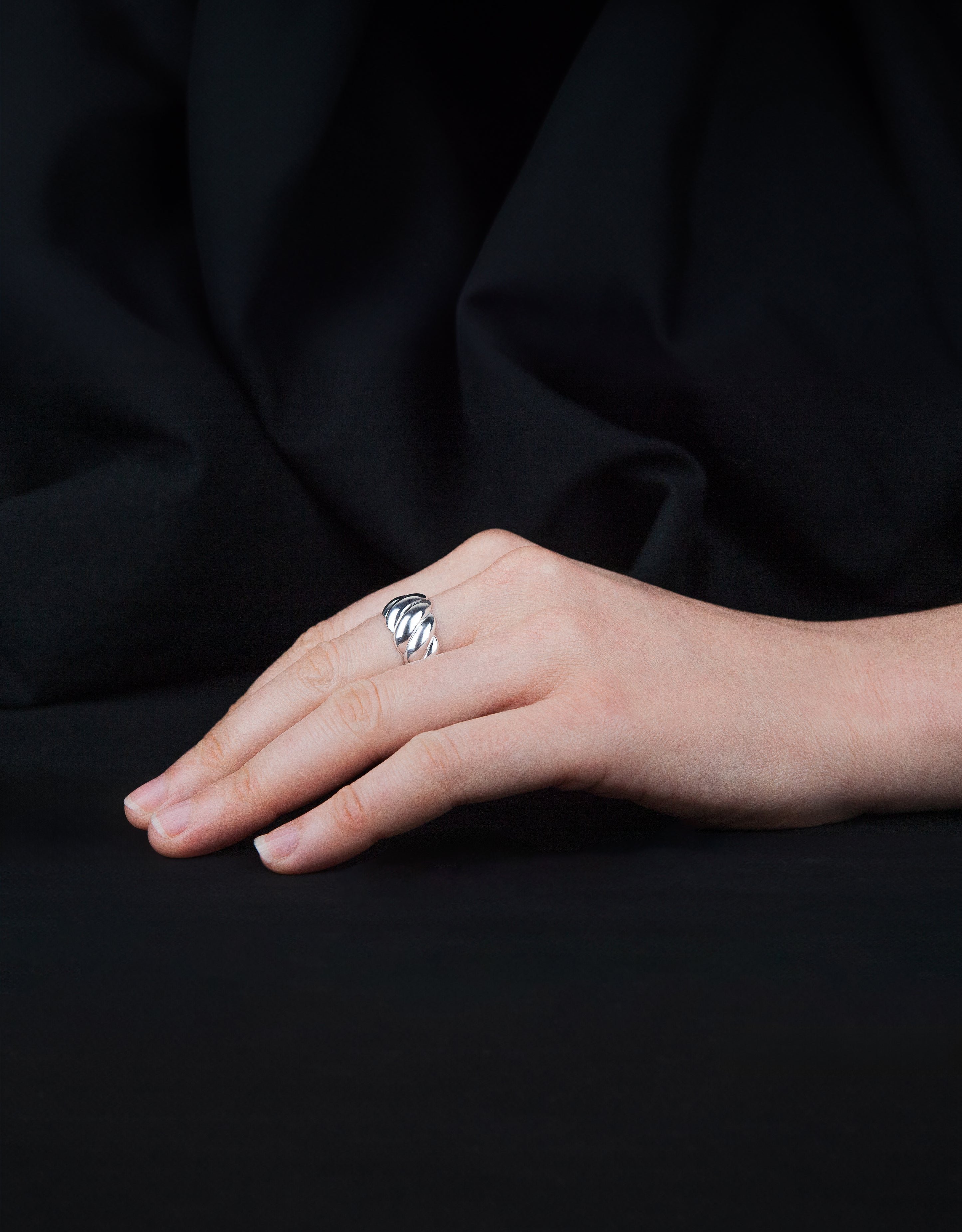 Bague marin ajustable argent 925 Argent