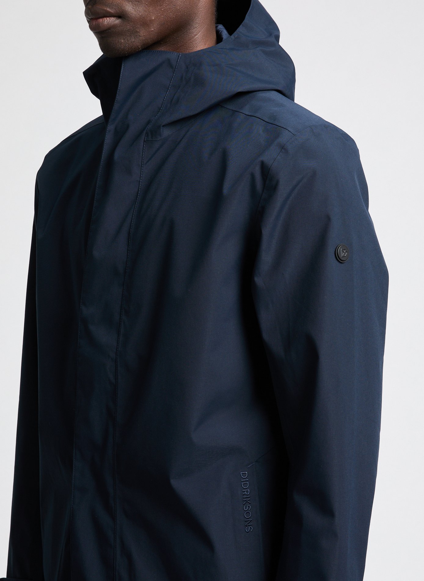 Parka longue à capuche DIDRIKSONS Bleu