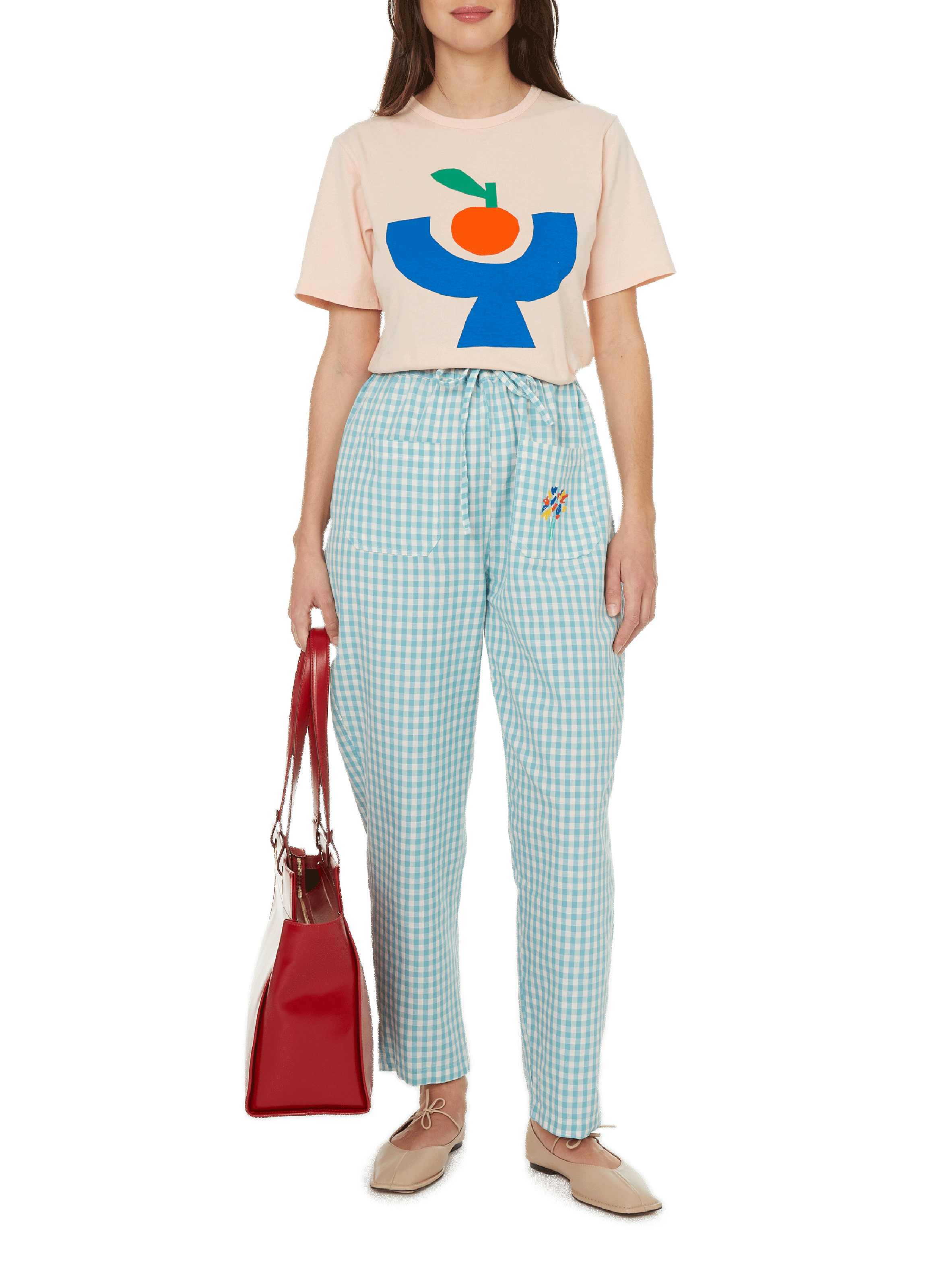 Sac Dona en cuir SAISON 1865 Rouge