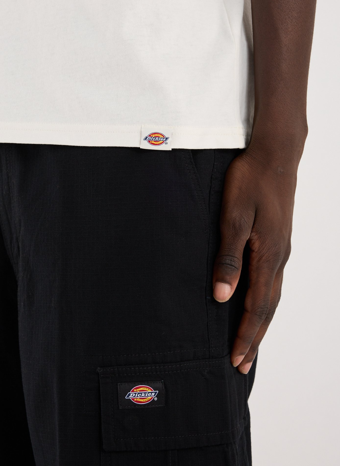 Straight-fit cotton T-shirt DICKIES White