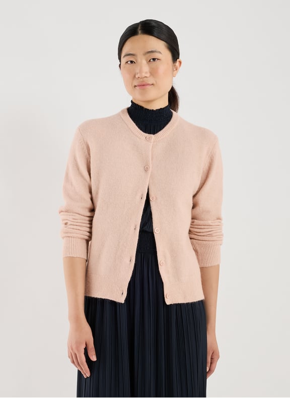 Cardigan laine mélangée Rose by SAMSOE SAMSOE SAMSOE SAMSOE Cardigan laine mélangée Rose