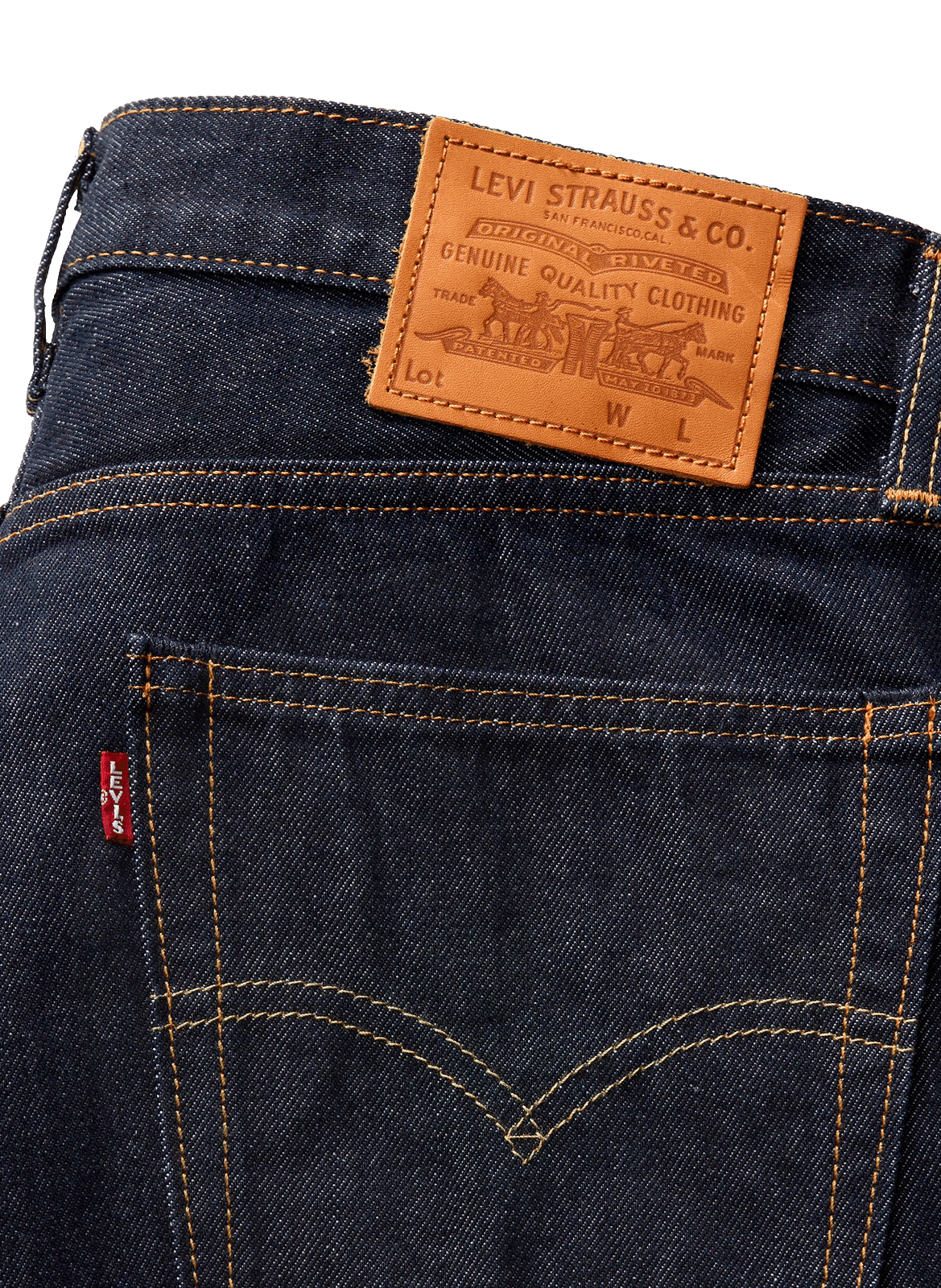 Jean 555 LEVI&#039;S Bleu