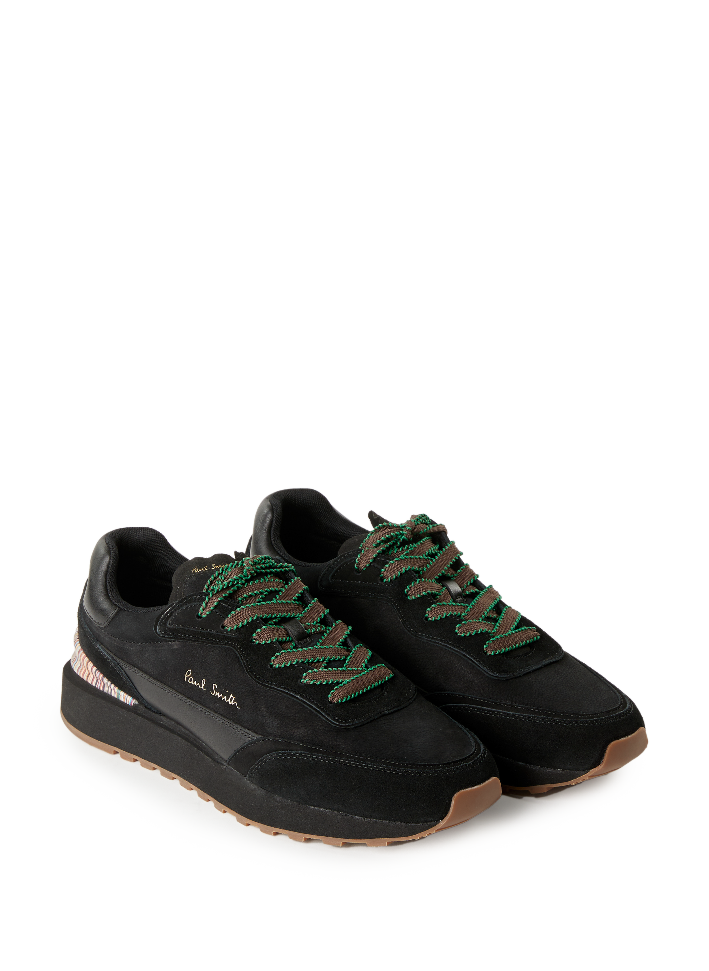 Leather Aston sneakers PAUL SMITH Black