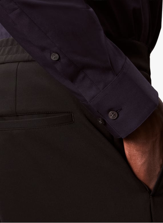 Classic fitted cotton shirt | Blue by CALVIN KLEIN Classic fitted cotton shirt Blue