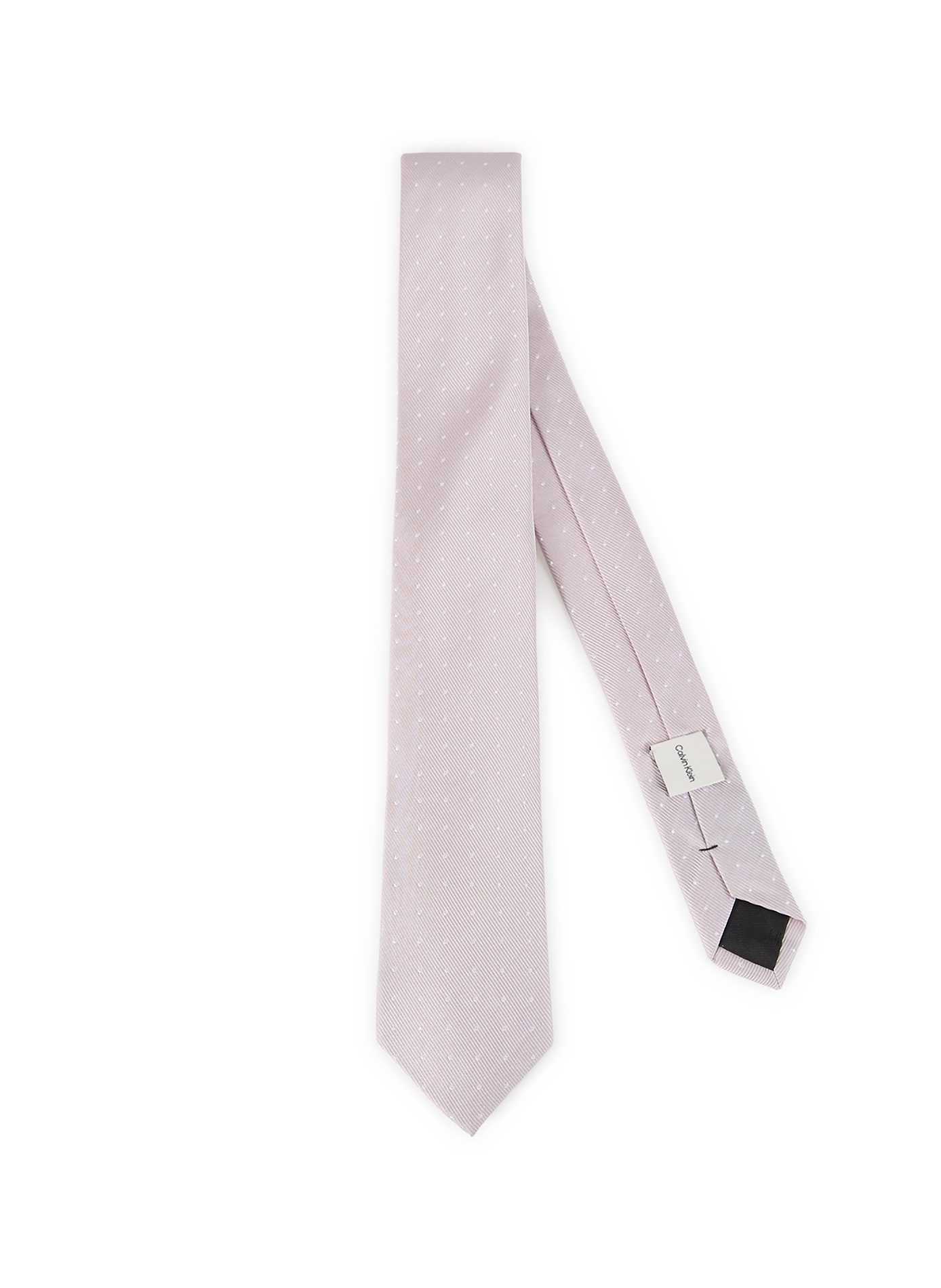 CALVIN KLEIN Cravate à pois Rose