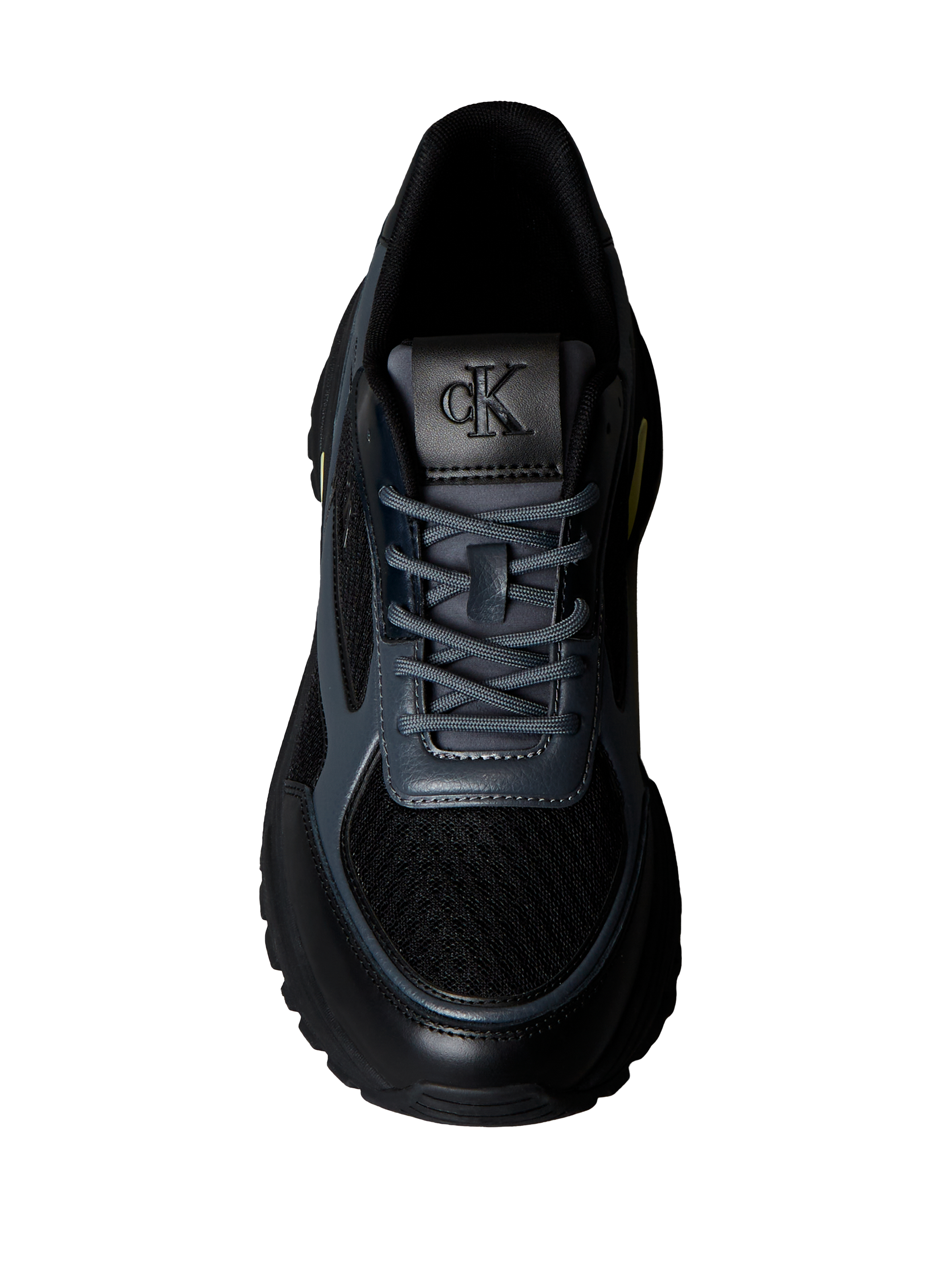 Baskets basses à semelles crantées CALVIN KLEIN Noir