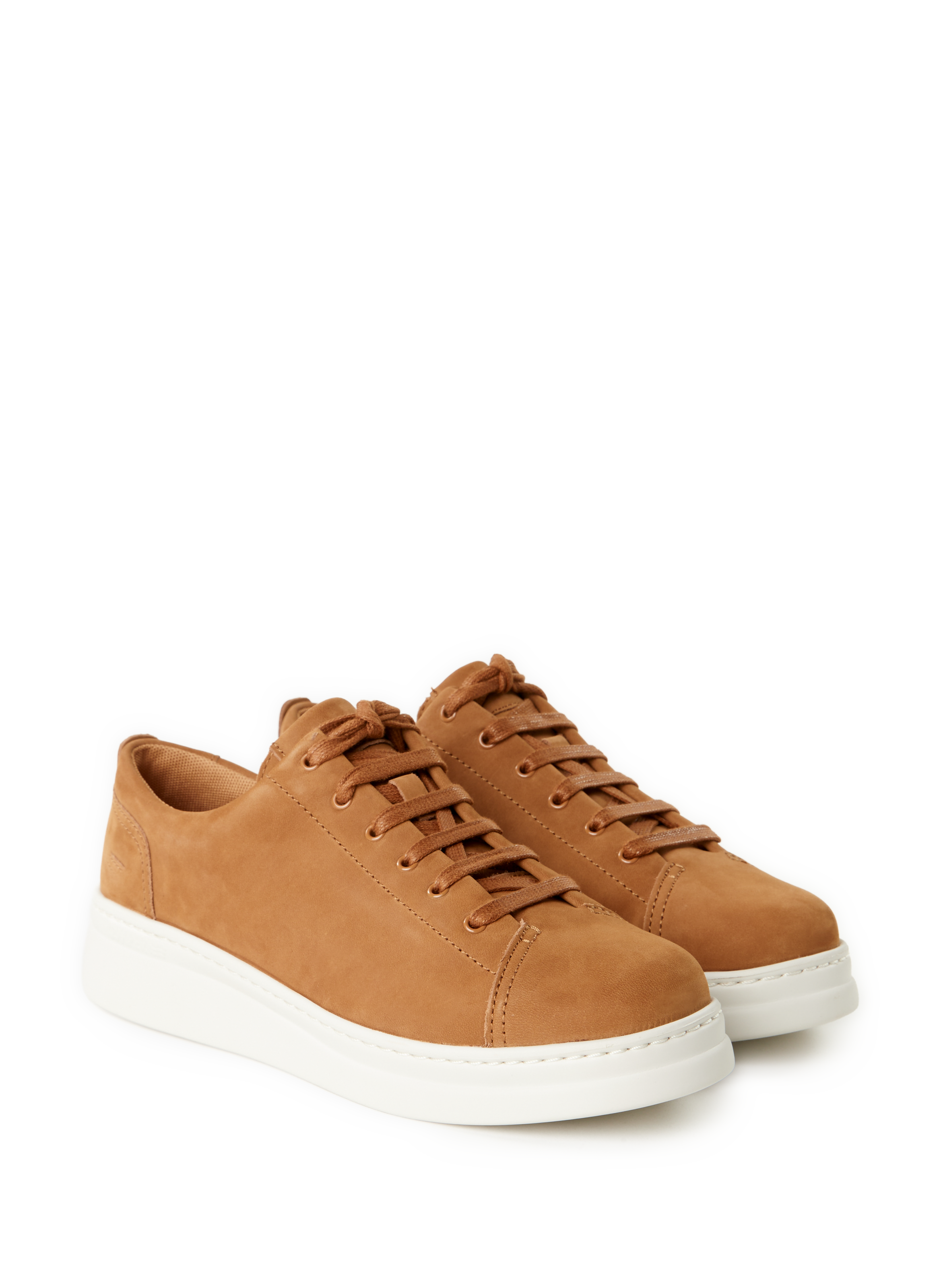 Suede leather sneakers CAMPER Brown