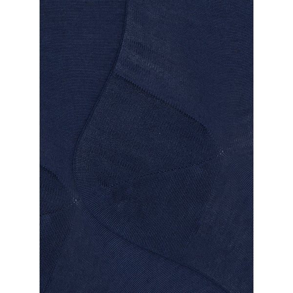Dore Dore Chaussettes Mi Hautes En Coton In Blue